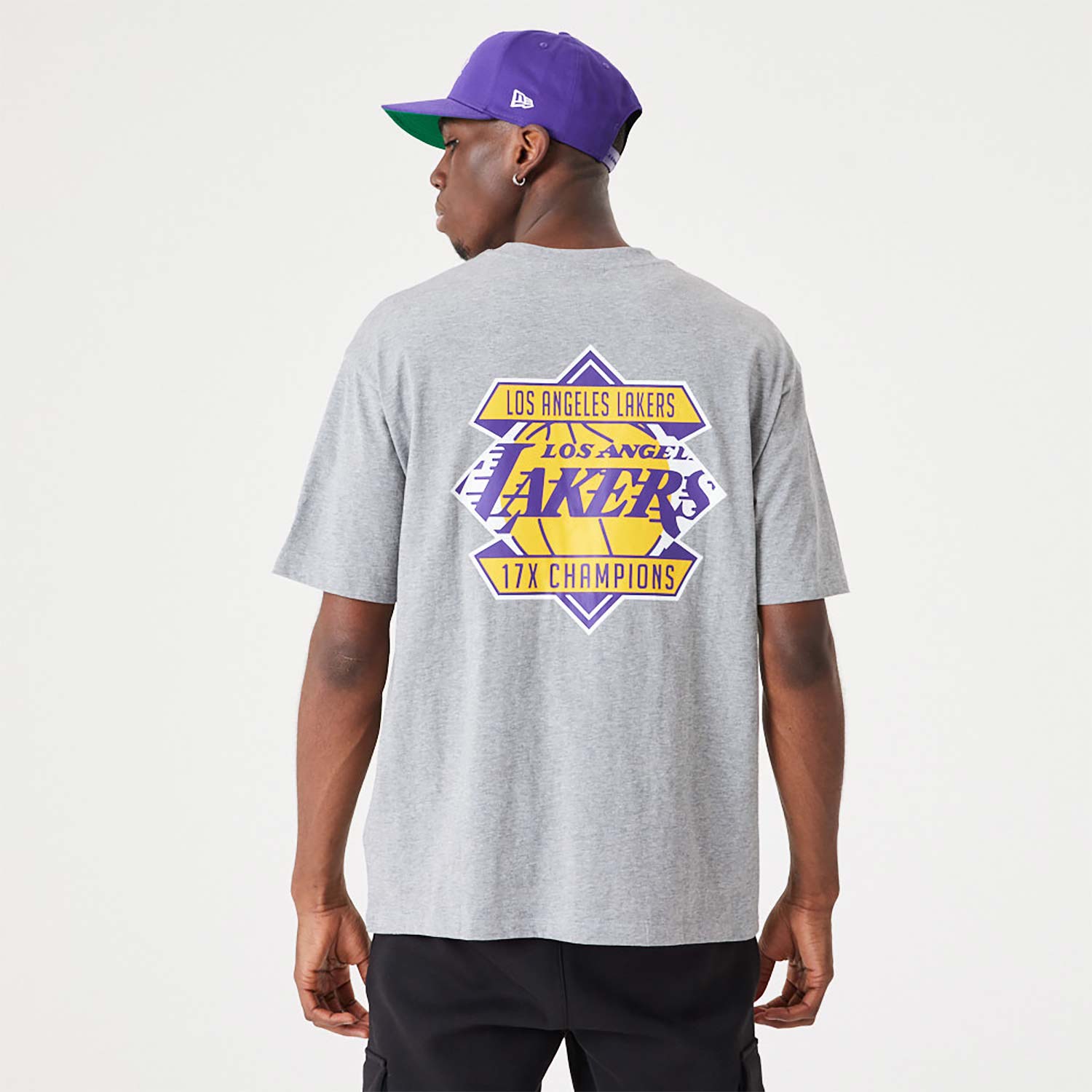 Los Angeles Lakers NBA Big Logo Sweater Dress - Medium