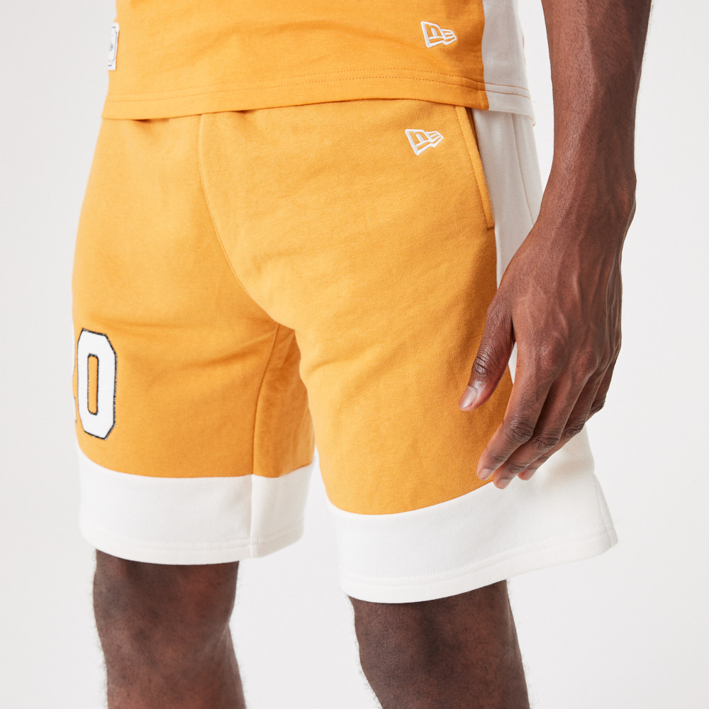 New Era Contemporary Medium Orange Oversized Shorts