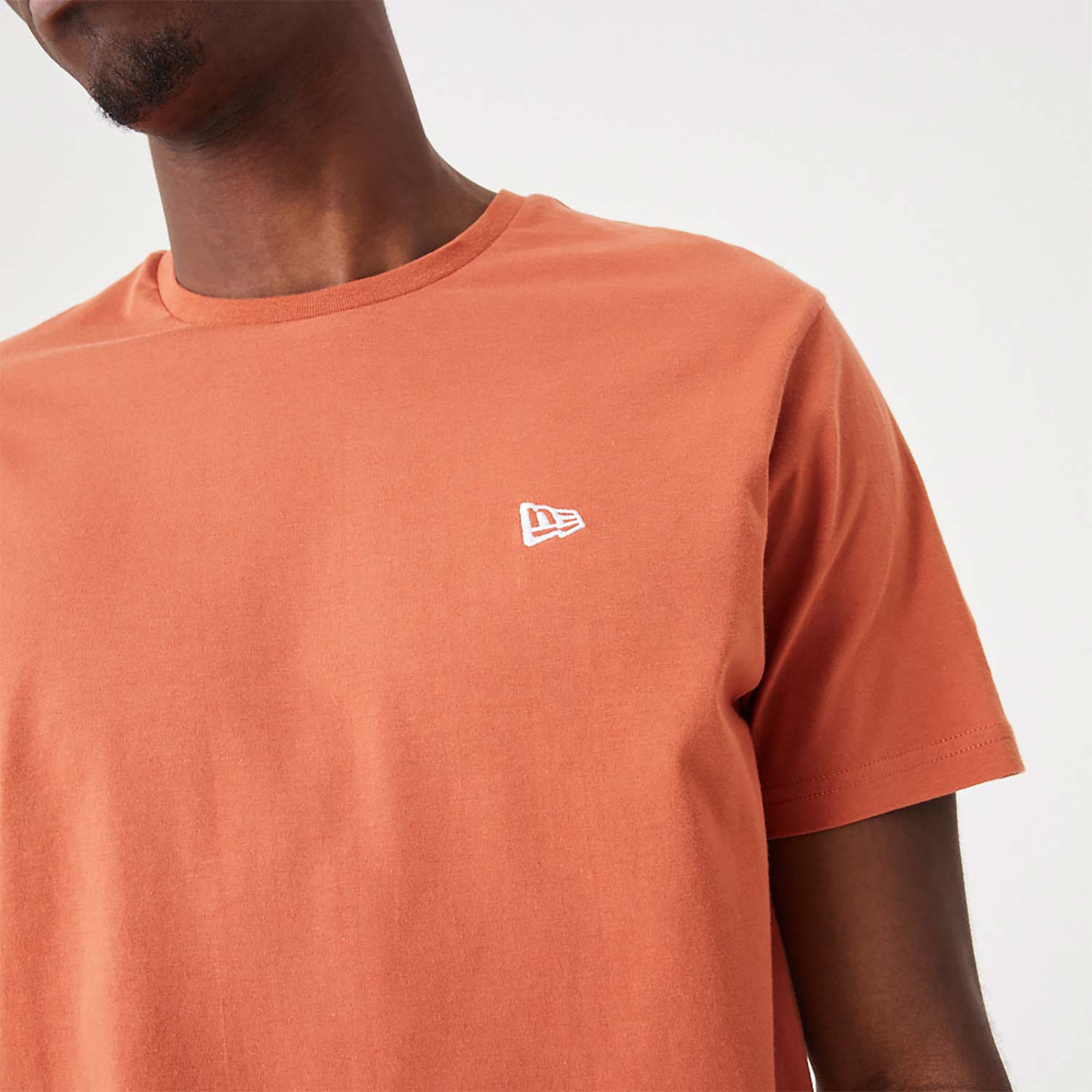 New Era Essential Medium Brown T-Shirt