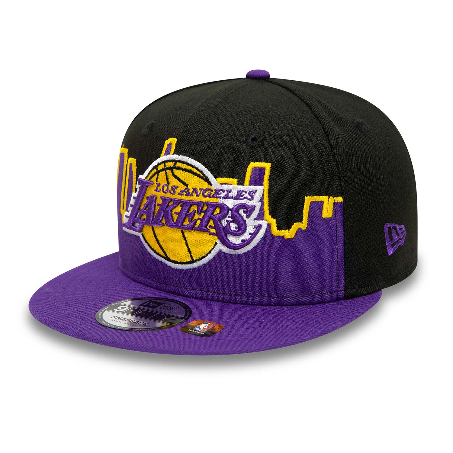 Official New Era NBA Tip Off LA Lakers Black 9FIFTY Cap B9438_750 B9438 ...
