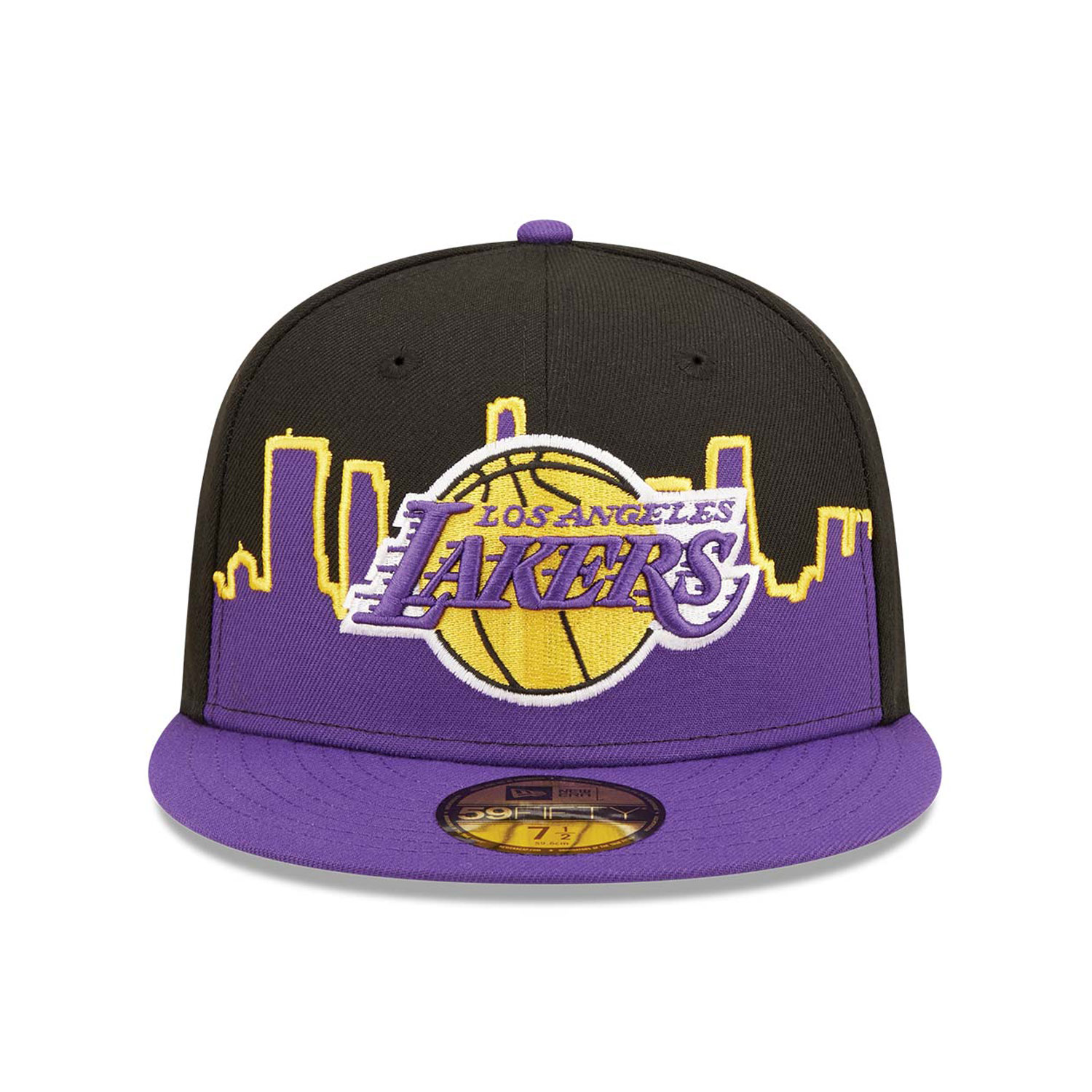LA Lakers NBA Tip Off 2022 Black 59FIFTY Fitted Cap