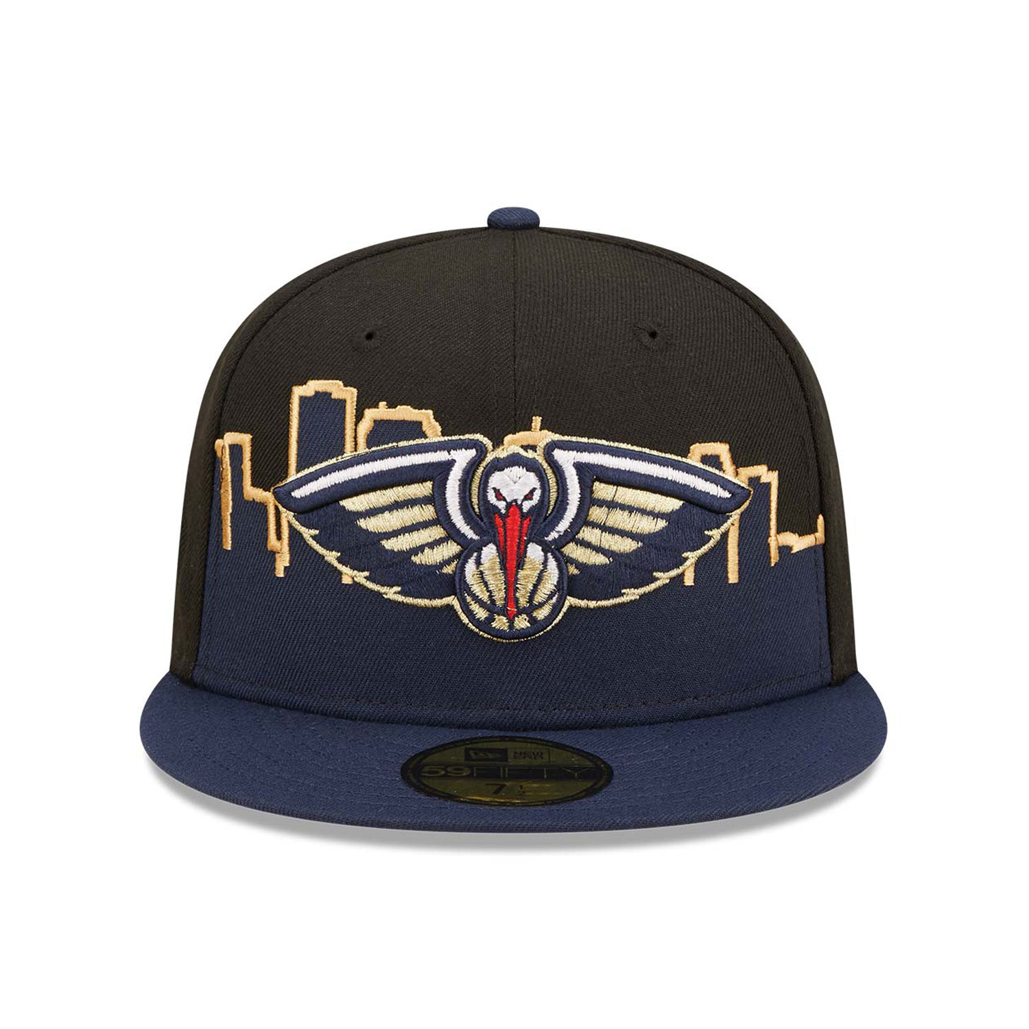 New Orleans Pelicans NBA 2022 Black 59FIFTY Fitted Cap