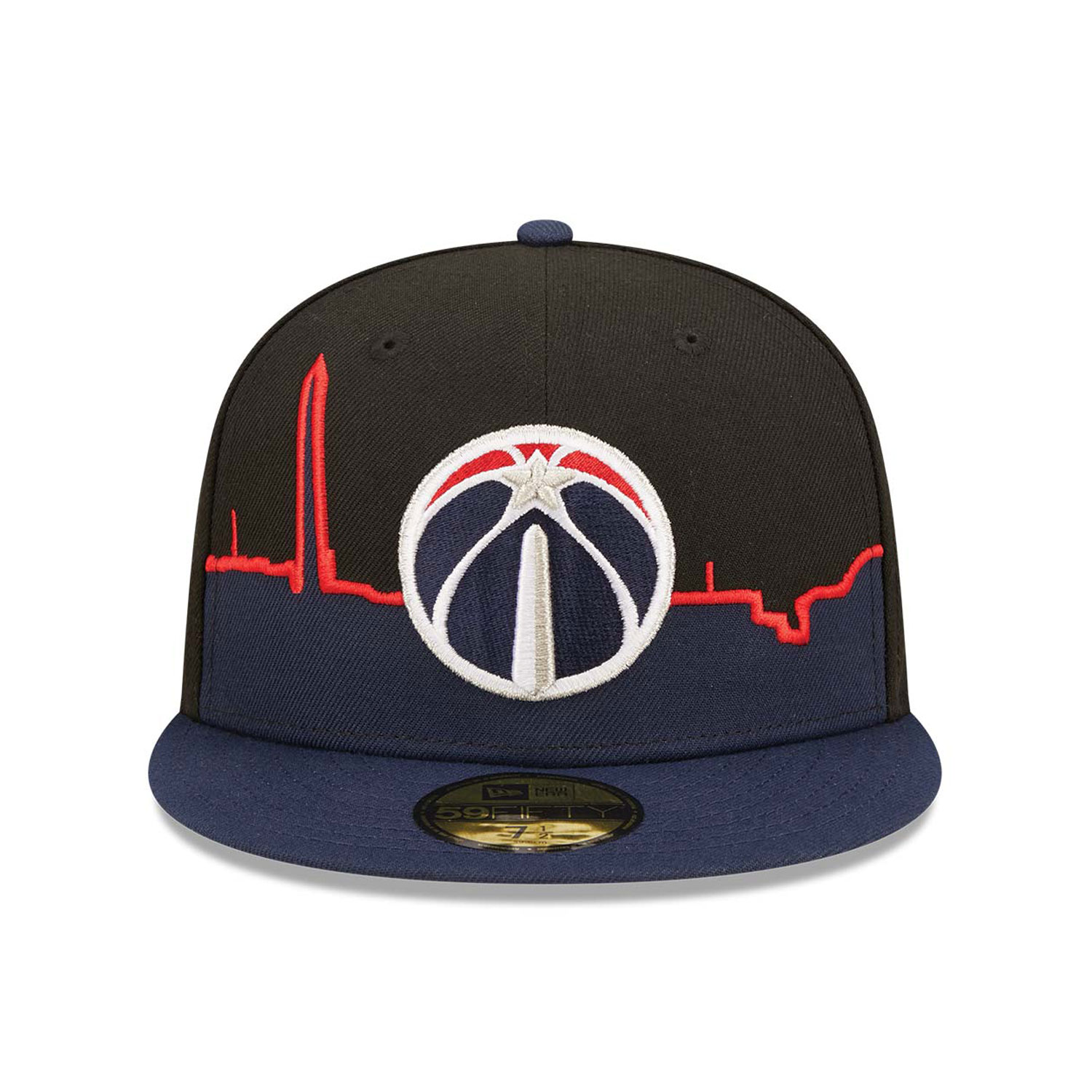 Washington Wizards NBA 2022 Black 59FIFTY Fitted Cap