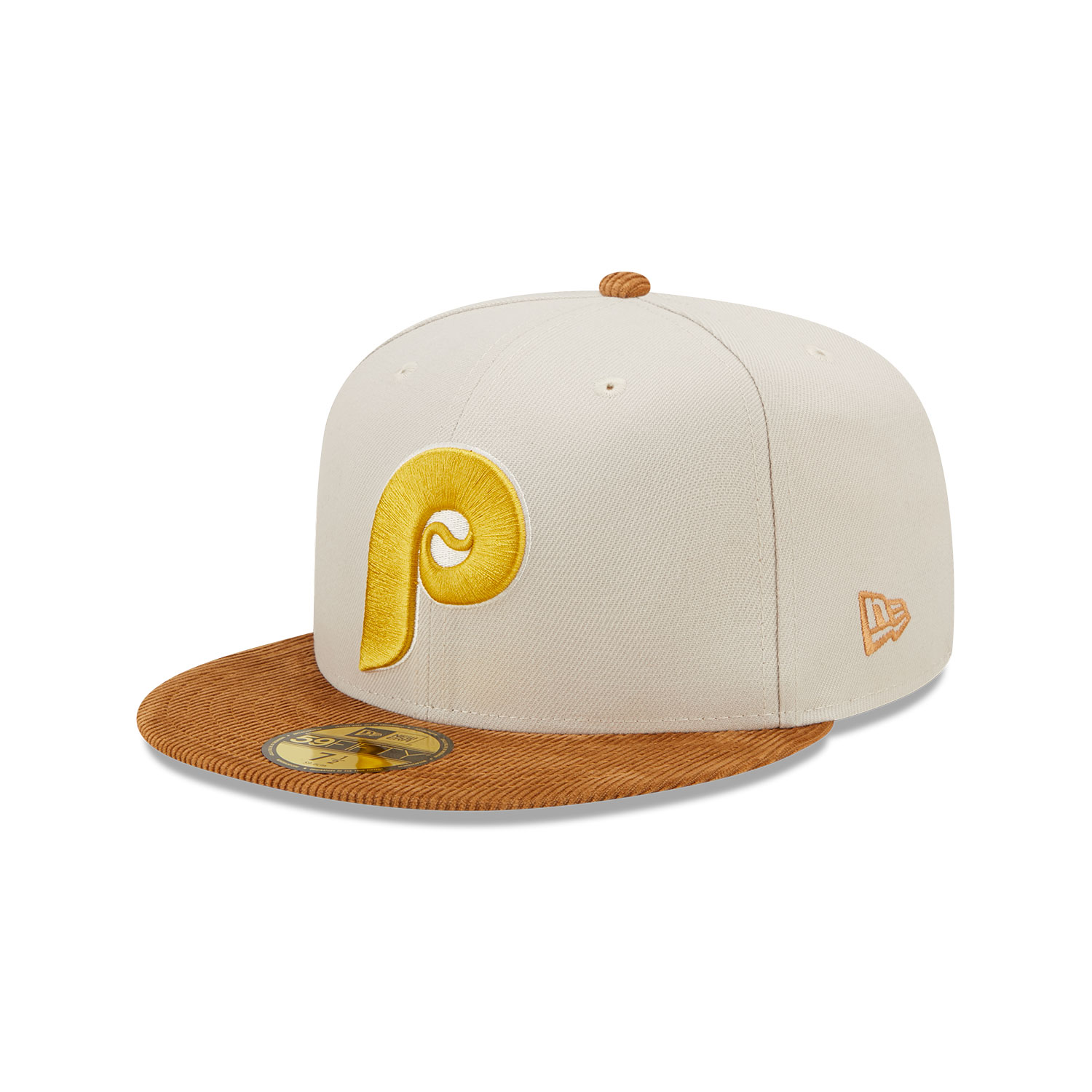 Philadelphia Phillies Cord Visor Stone 59FIFTY Fitted Cap
