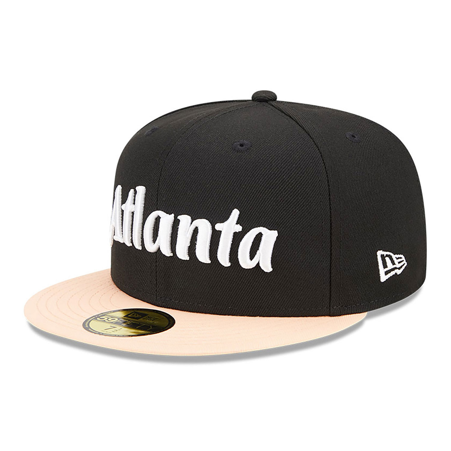 Atlanta Hawks Authentics City Edition Black 59FIFTY Fitted Cap