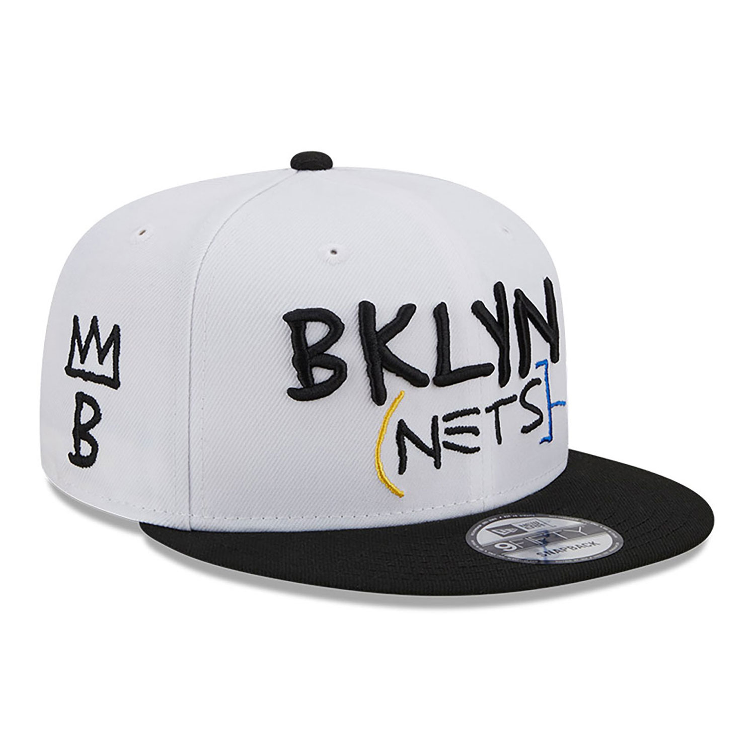 Brooklyn Nets Authentics City Edition White 9FIFTY Snapback Cap