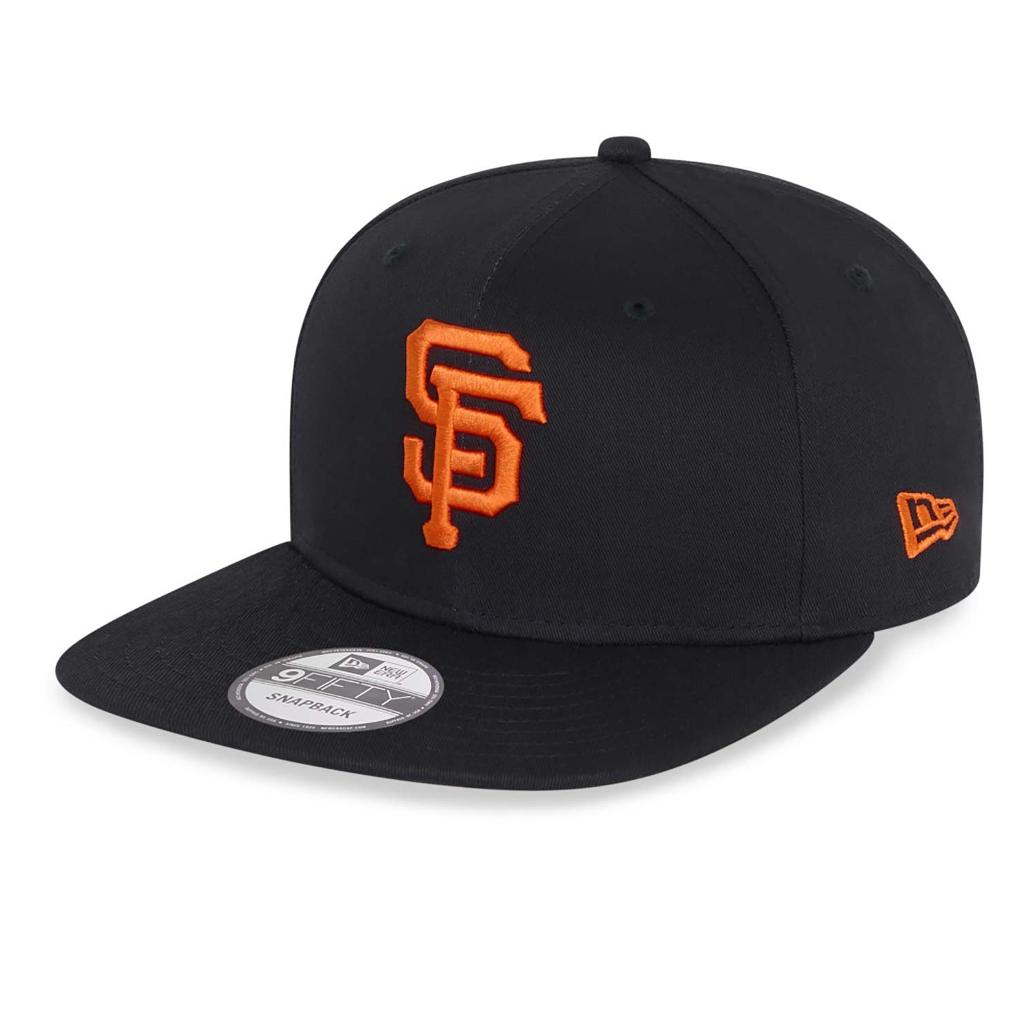 Official New Era MLB Essential San Francisco Giants Black 9FIFTY Cap ...