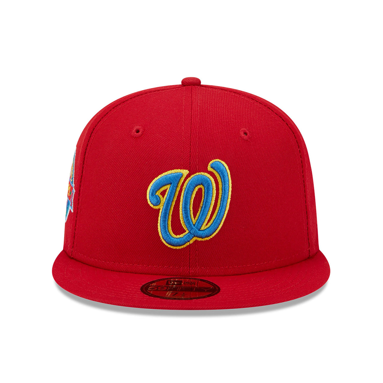 Washington Nationals State Tartan Red 59FIFTY Fitted Cap
