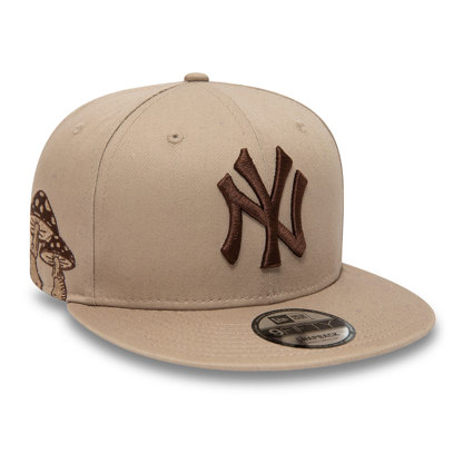 Caps New Era New York Yankees Side Patch 9FIFTY Snapback Cap Medium Brown