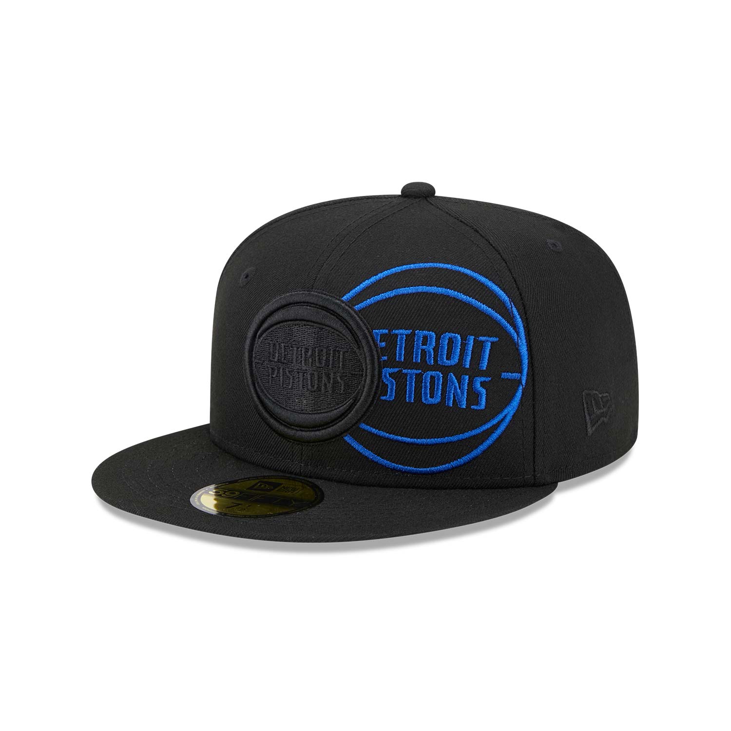 Detroit Pistons NBA Elements Black 59FIFTY Fitted Cap