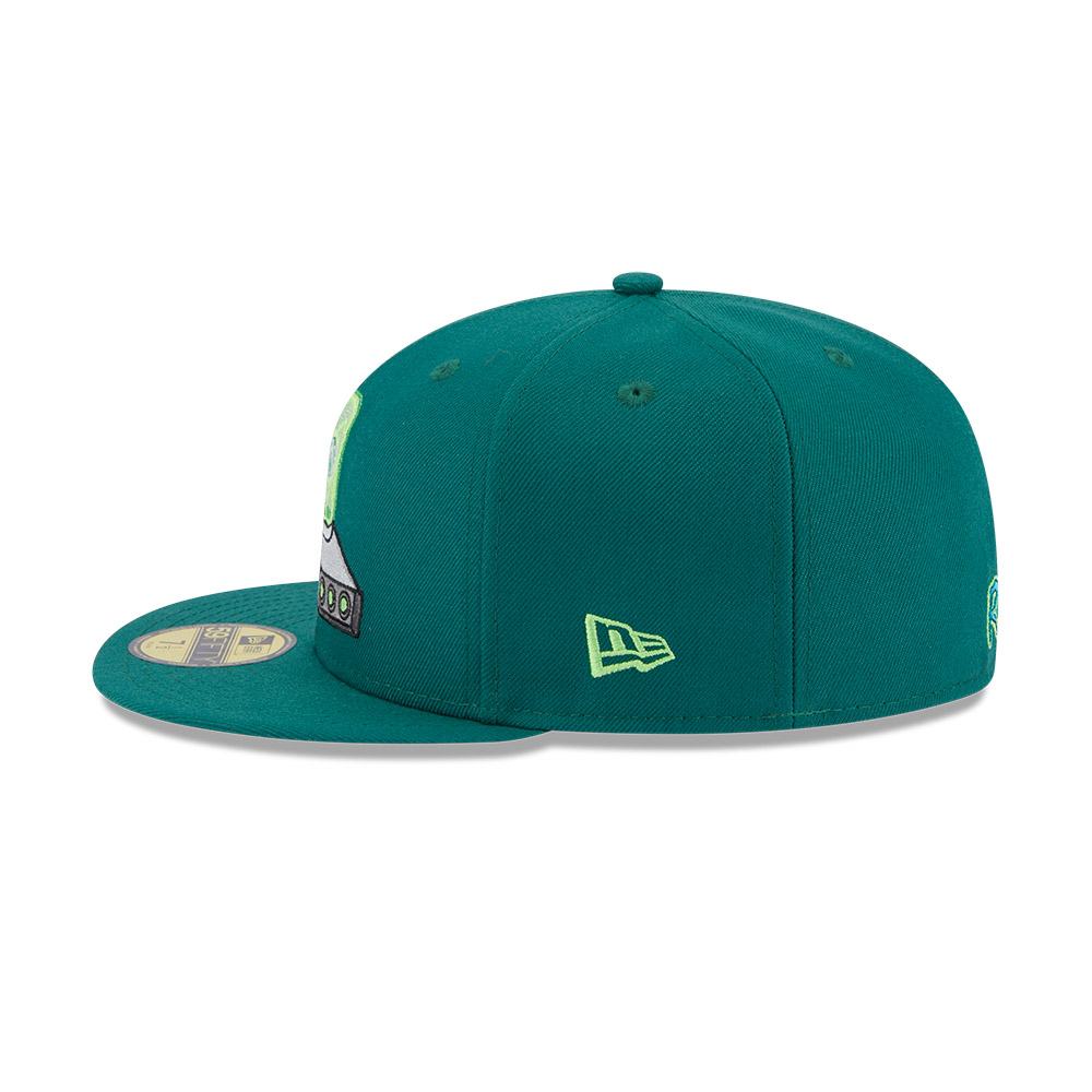 Rick And Morty Portal Gun Green 59FIFTY Fitted Cap