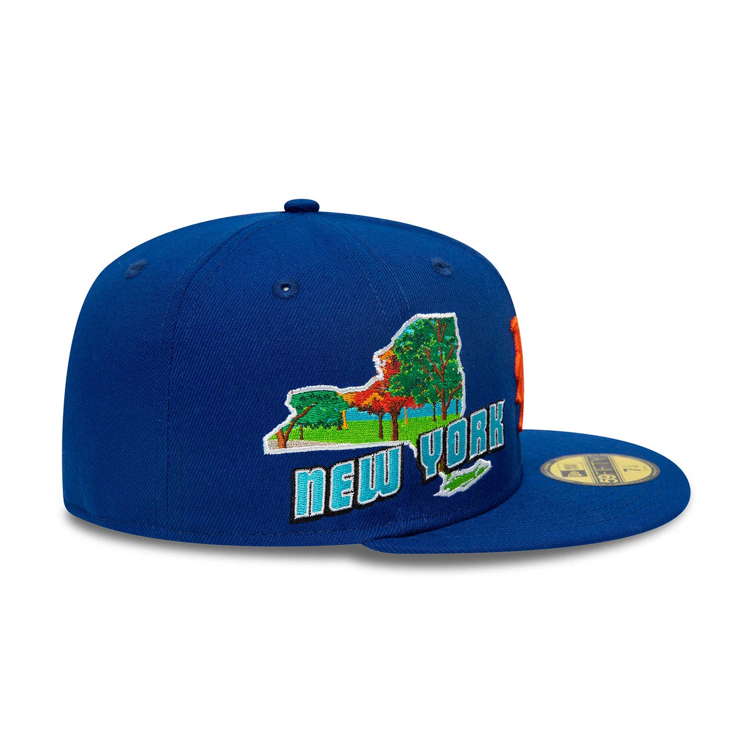 New York Mets Stateview Blue 59FIFTY Fitted Cap