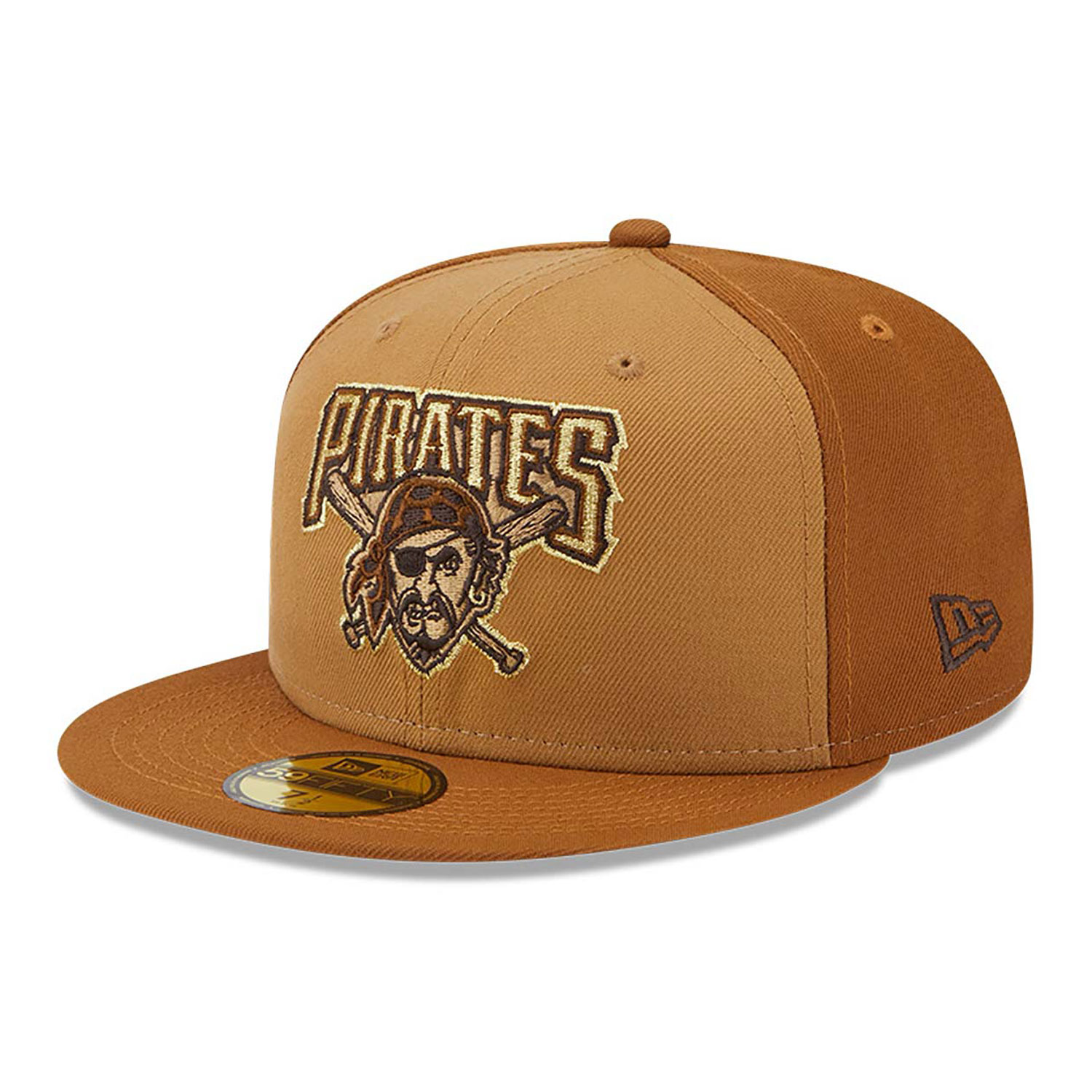 Official New Era Tri Tone Brown Pittsburgh Pirates 59FIFTY Fitted Cap ...