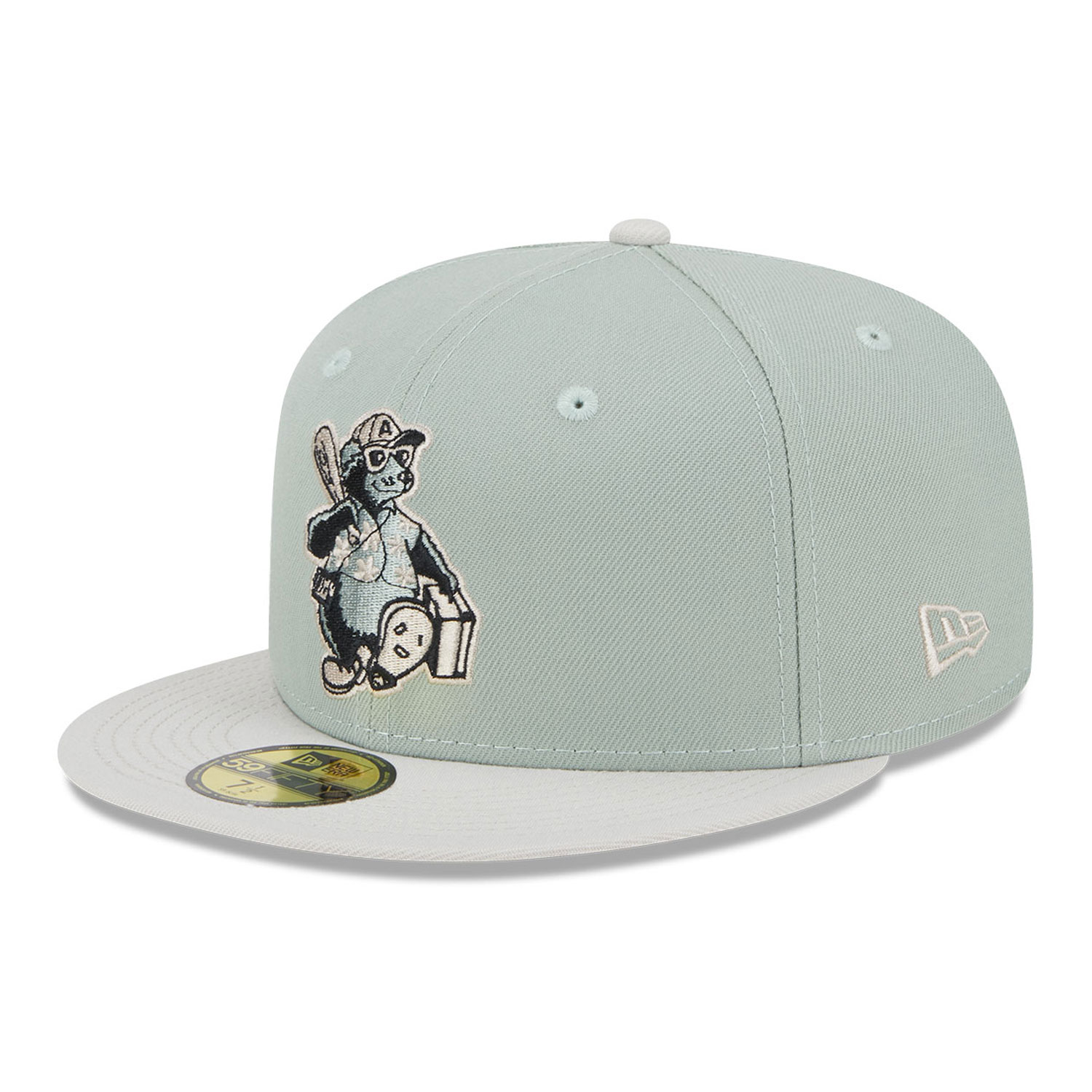 Ashville Tourists Hometown Roots Green 59FIFTY Fitted Cap