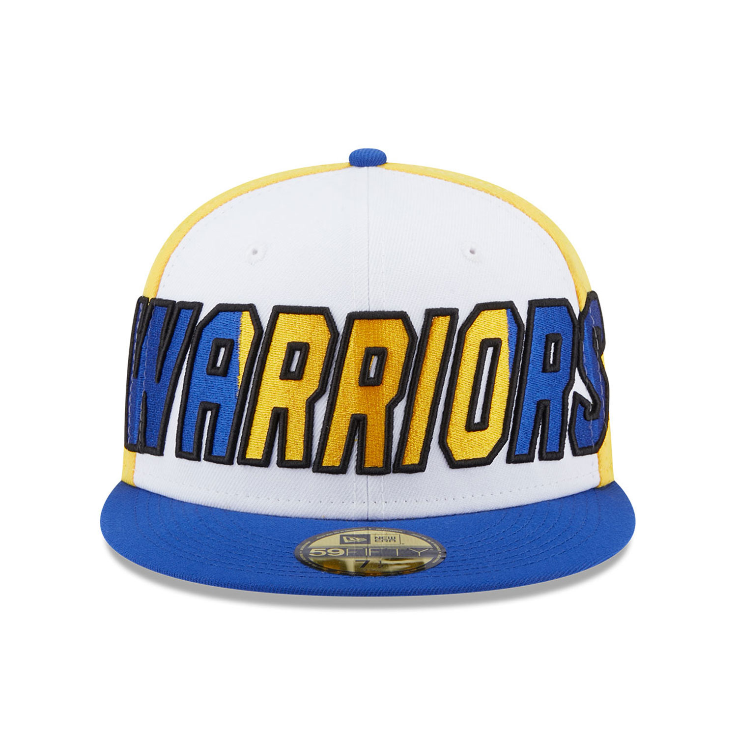 Golden State Warriors NBA Back Half Blue 59FIFTY Fitted Cap