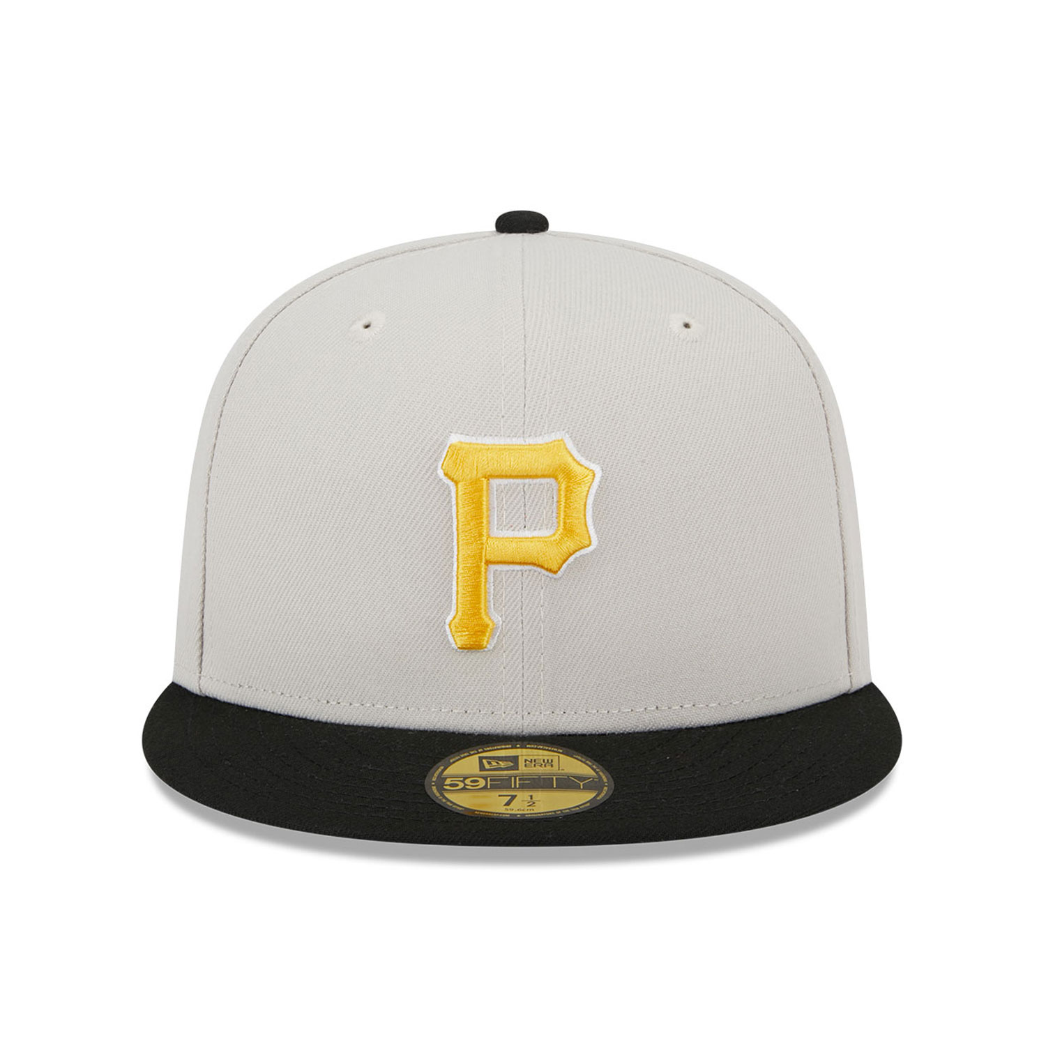Pittsburgh Pirates Varsity Letter Stone 59FIFTY Fitted Cap