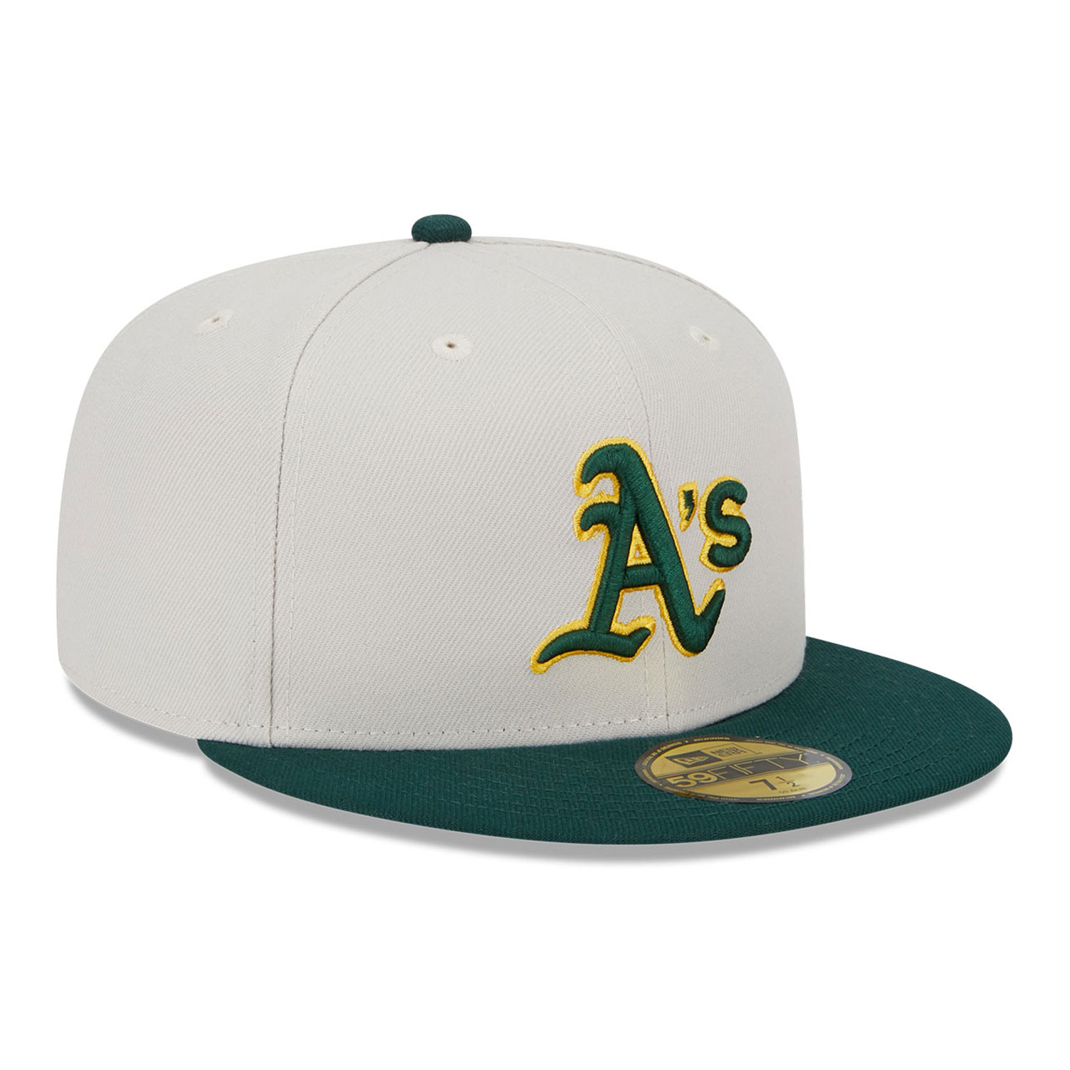 Oakland Athletics Varsity Letter Stone 59FIFTY Fitted Cap