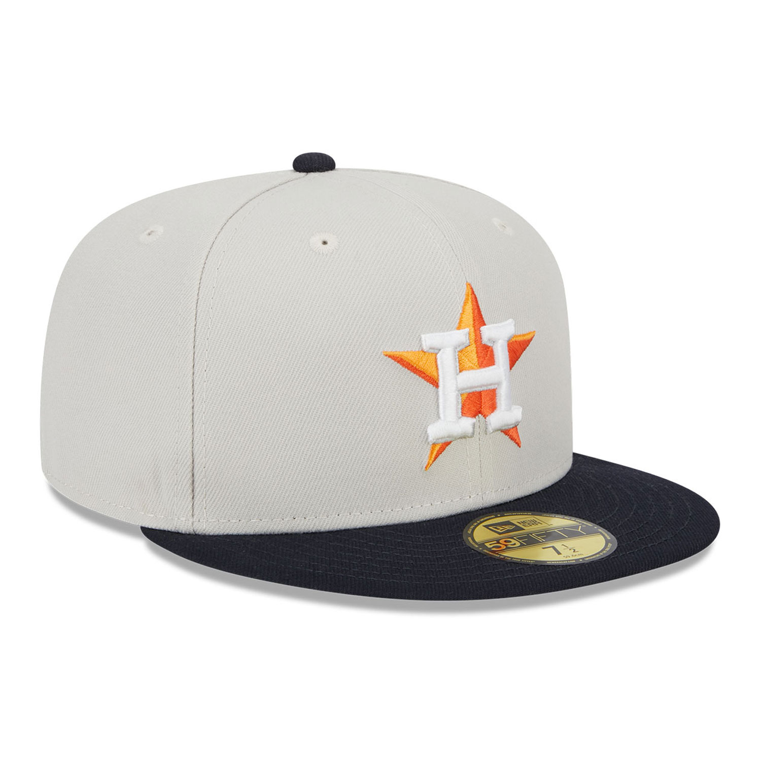 Houston Astros Varsity Letter Stone 59FIFTY Fitted Cap