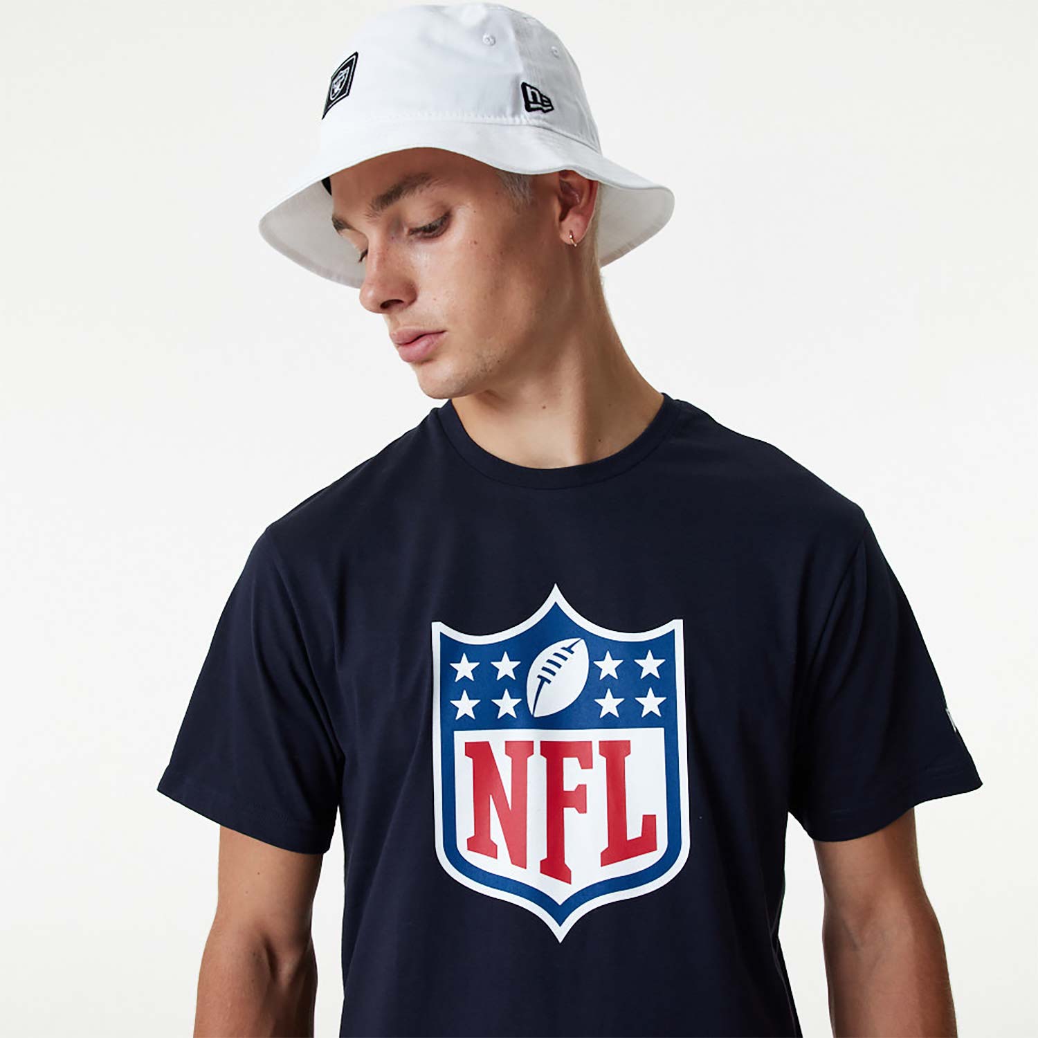 NFL Shield Logo Graphic Navy T-Shirt