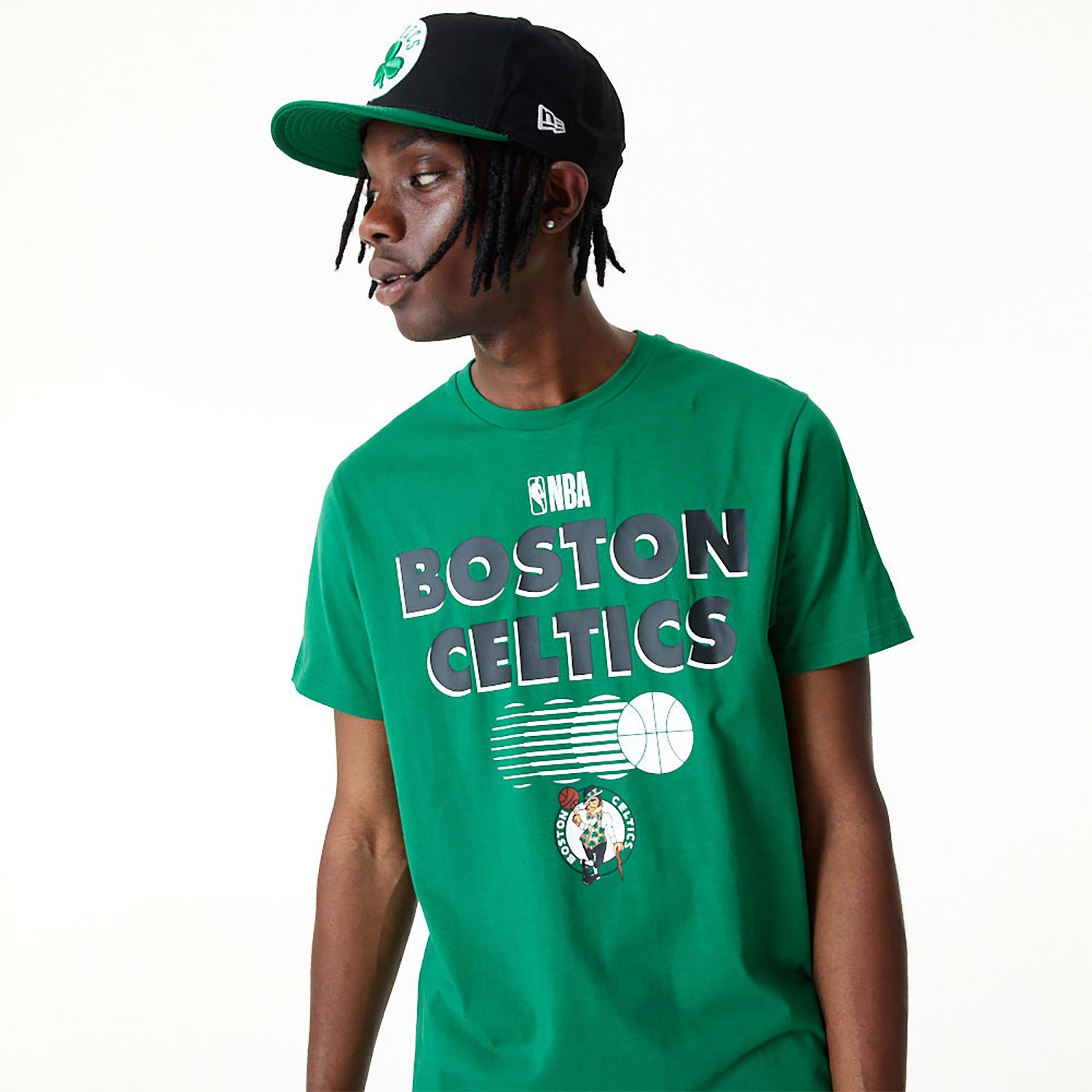 Boston Celtics NBA Team Graphic Green T-Shirt