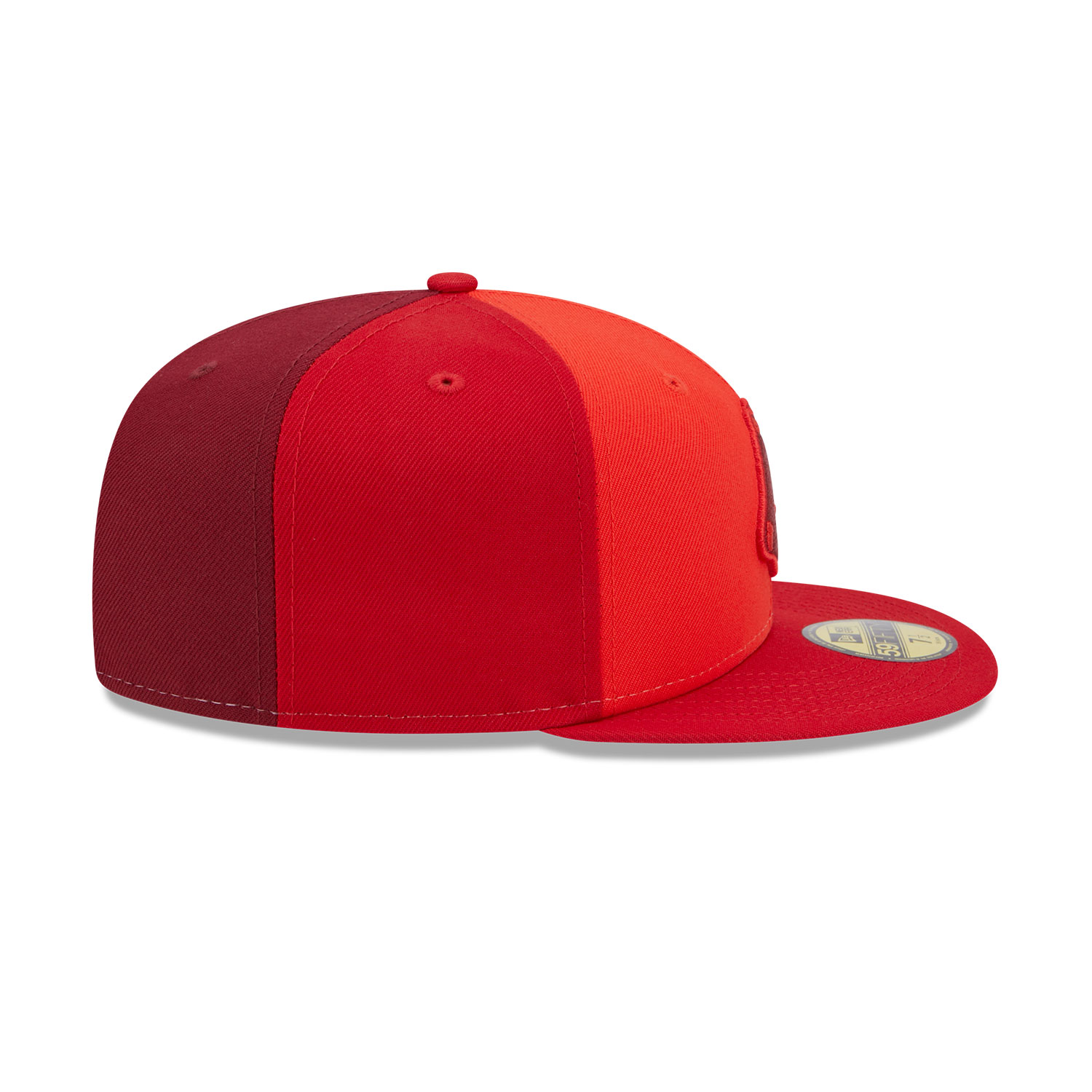 Boston Red Sox Tri Tone Team Red 59FIFTY Fitted Cap