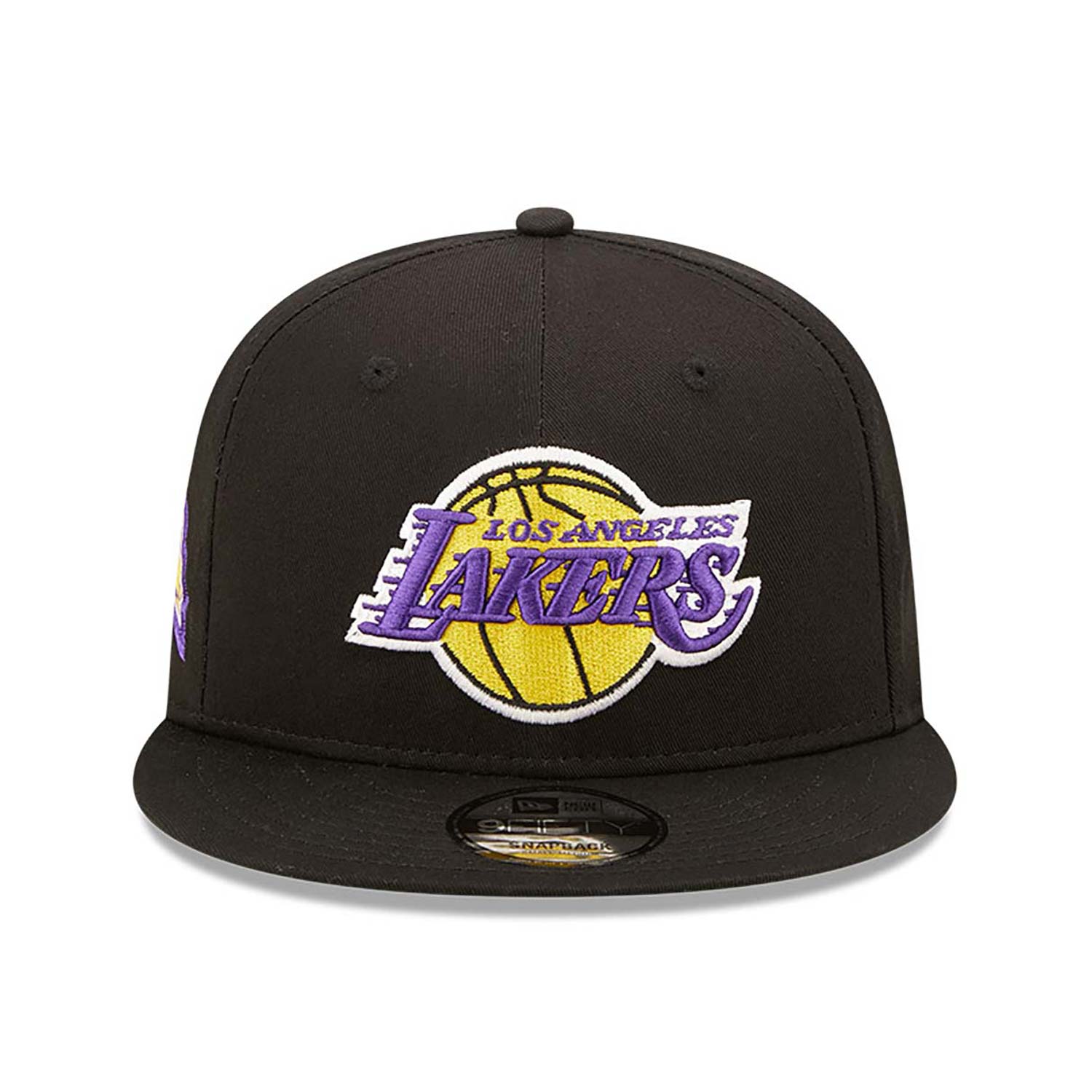 LA Lakers Team Side Patch Black 9FIFTY Snapback Cap