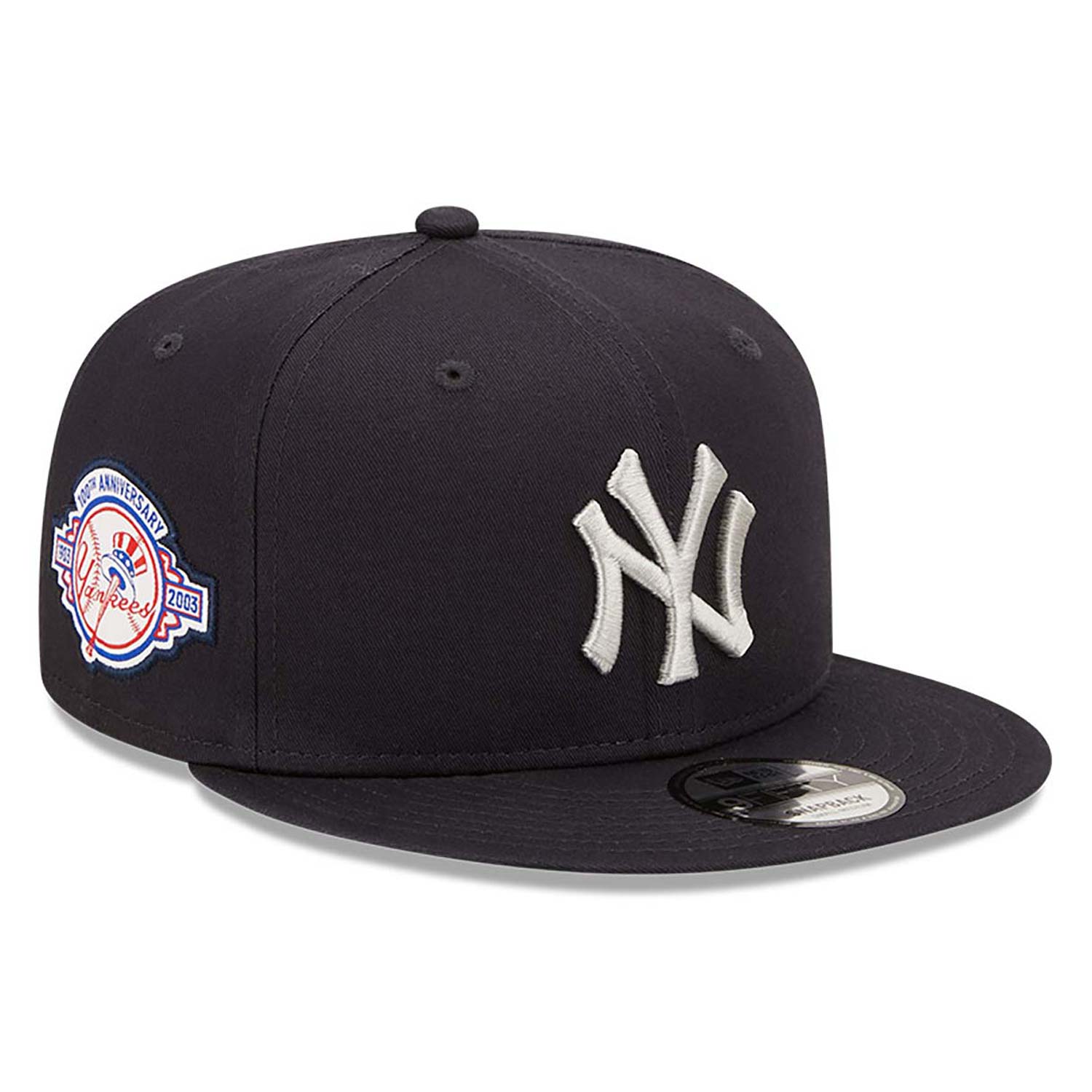 New York Yankees Team Side Patch Blue 9FIFTY Snapback Cap