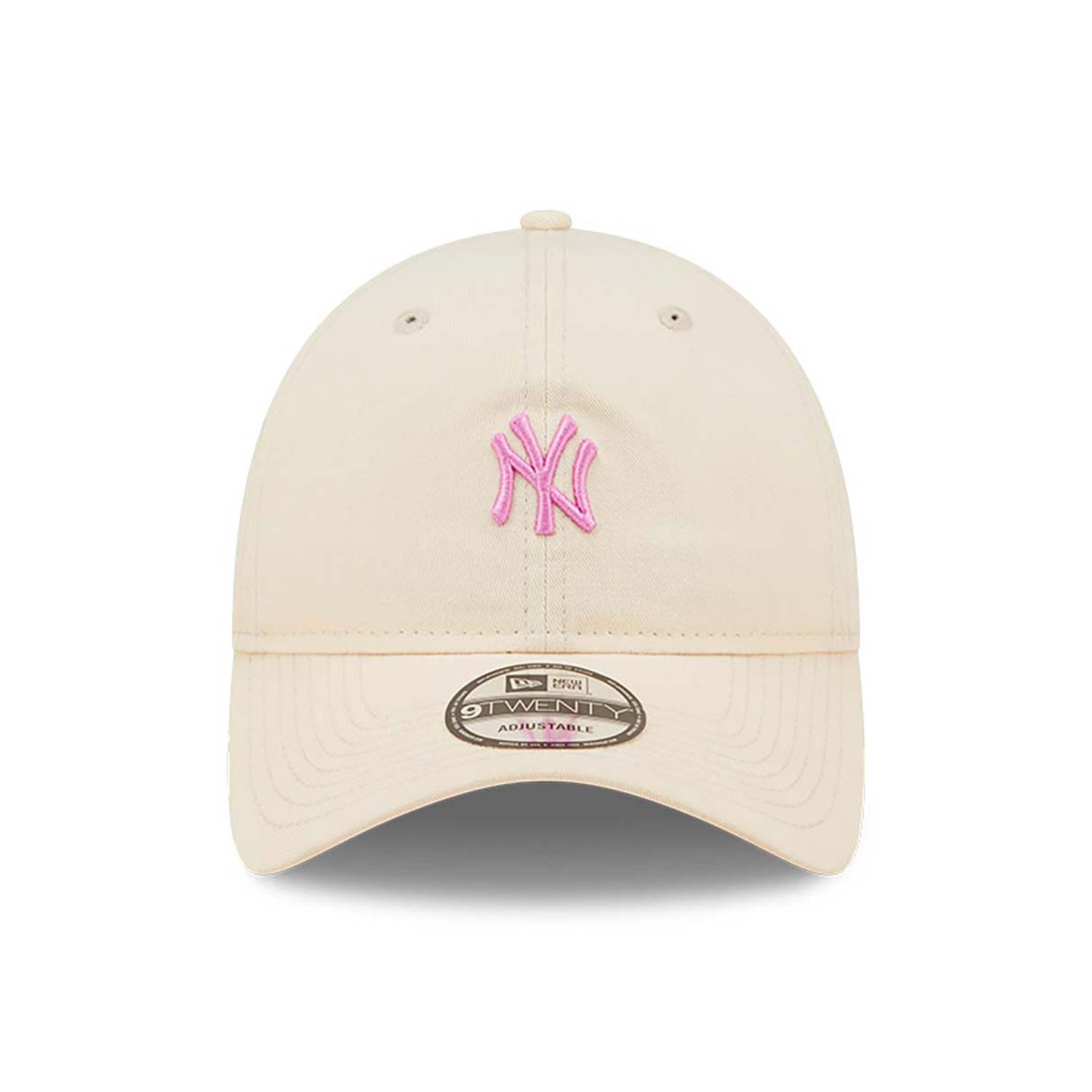 New York Yankees Mini Logo Cream 9TWENTY Adjustable Cap
