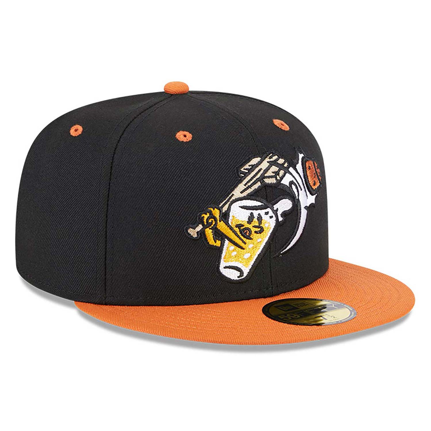 West Michigan White Caps MiLB Theme Nights Black 59FIFTY Fitted Cap