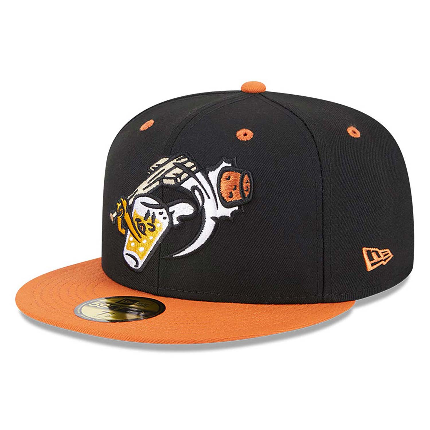 West Michigan White Caps MiLB Theme Nights Black 59FIFTY Fitted Cap