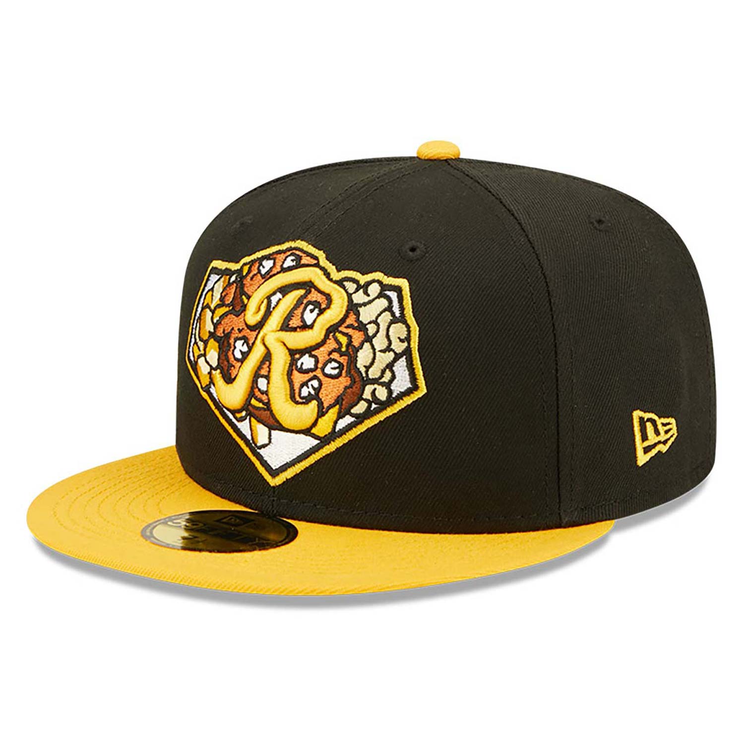 Rochester Red Wings MiLB Theme Nights Black 59FIFTY Fitted Cap