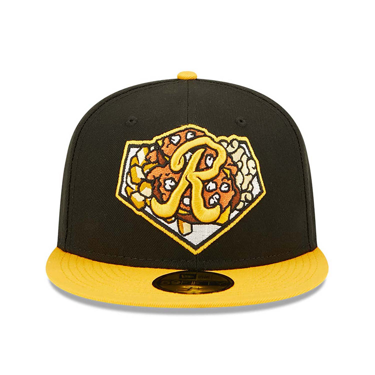 Rochester Red Wings MiLB Theme Nights Black 59FIFTY Fitted Cap
