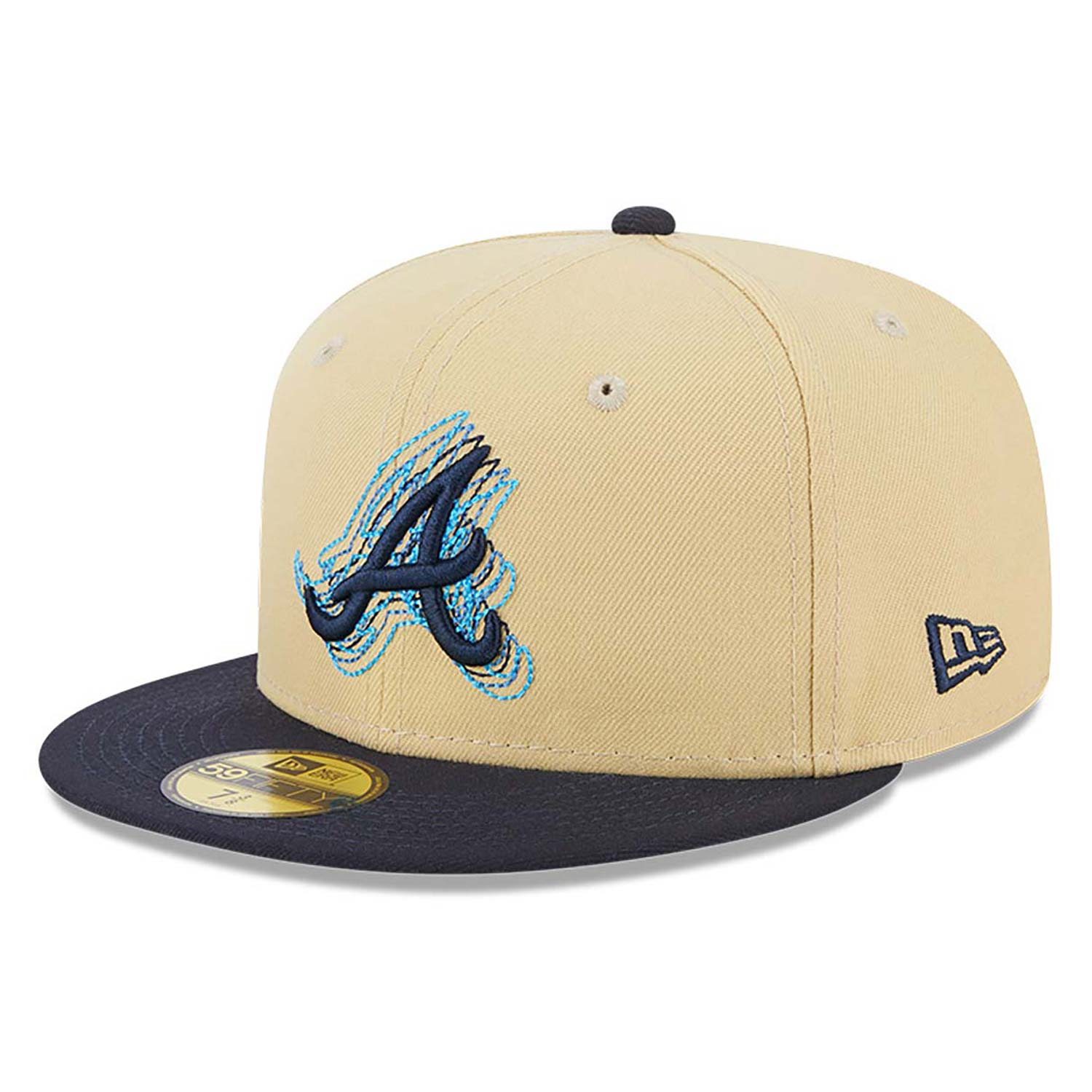 Atlanta Braves Illusion Stone 59FIFTY Fitted Cap