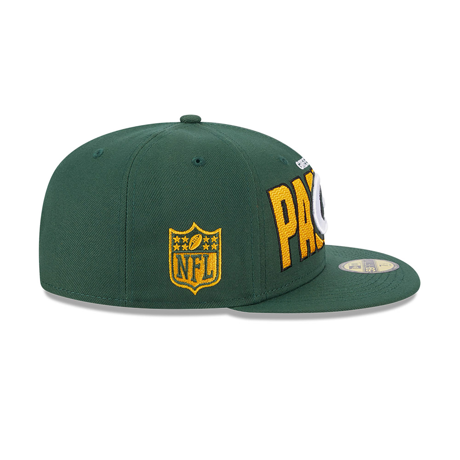 Green Bay Packers NFL 2023 Draft Green 59FIFTY Fitted Cap
