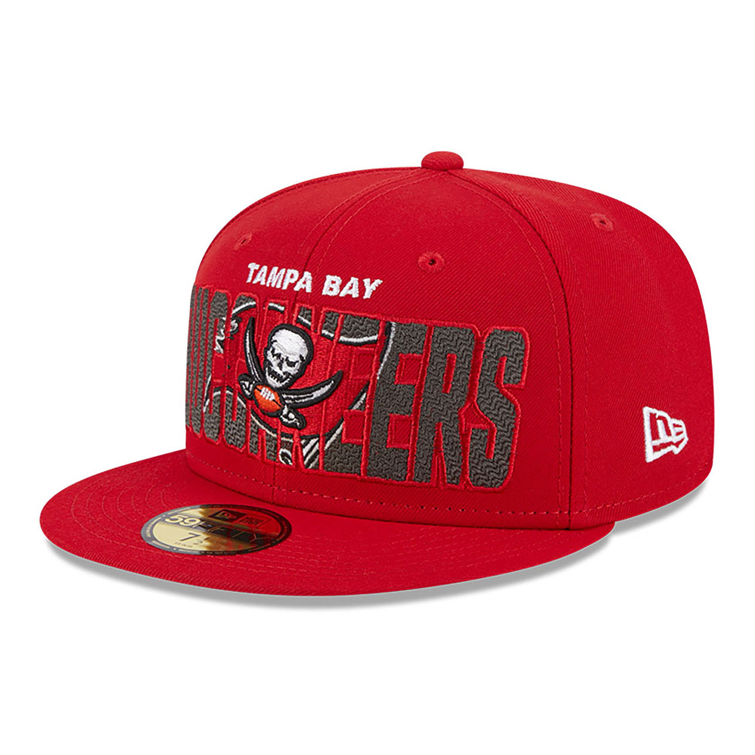 Tampa Bay Buccaneers NFL 2023 Draft Red 59FIFTY Fitted Cap