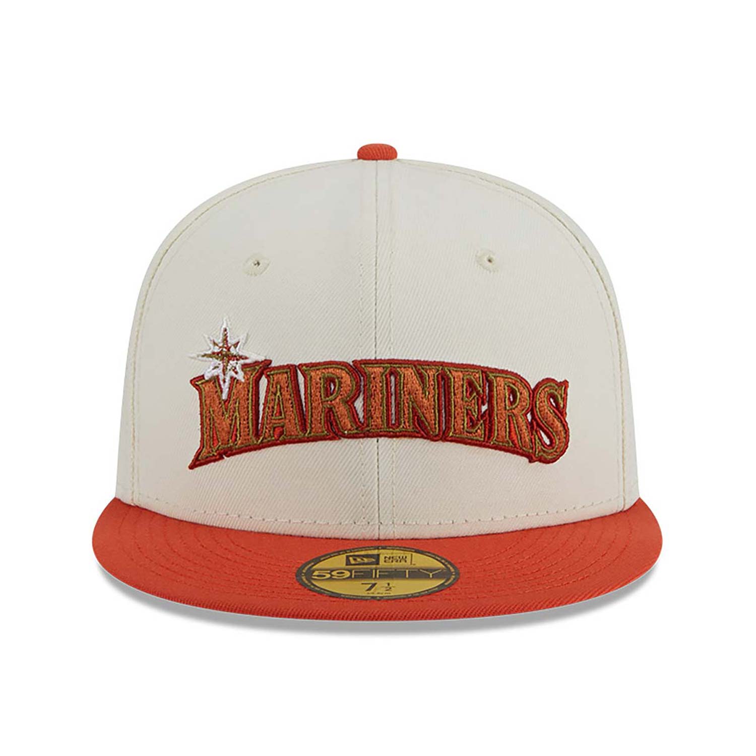 Seattle Mariners Repreve Chrome White 59FIFTY Fitted Cap