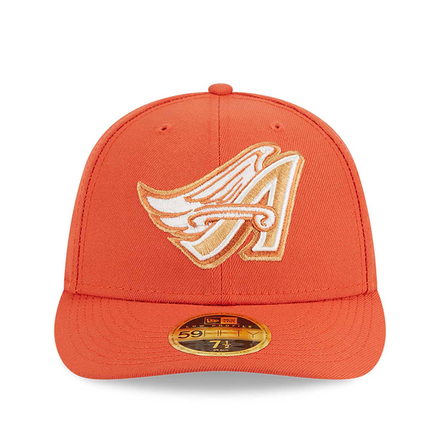 Anaheim Angels Repreve Orange Low Profile 59FIFTY Fitted Cap