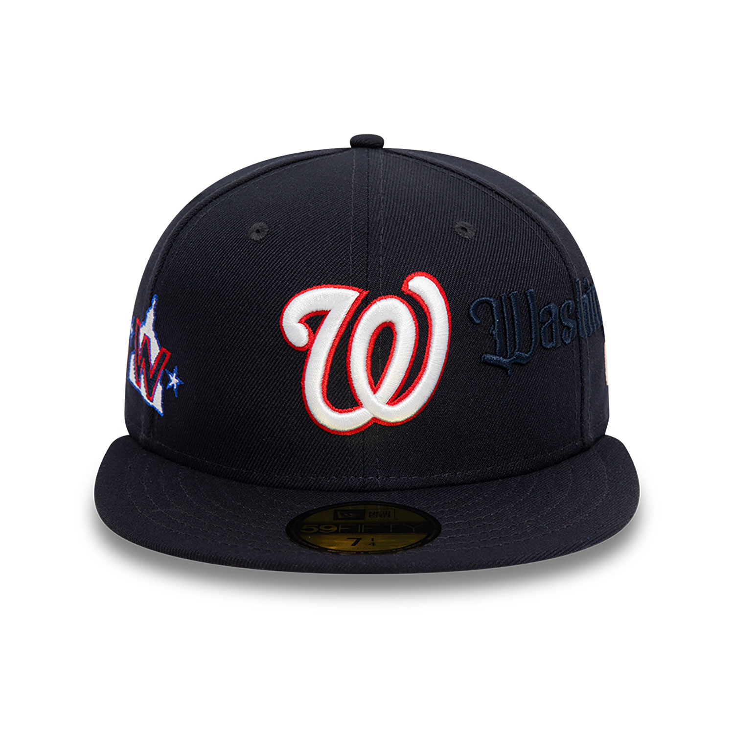 Washington Nationals Script Blue 59FIFTY Fitted Cap