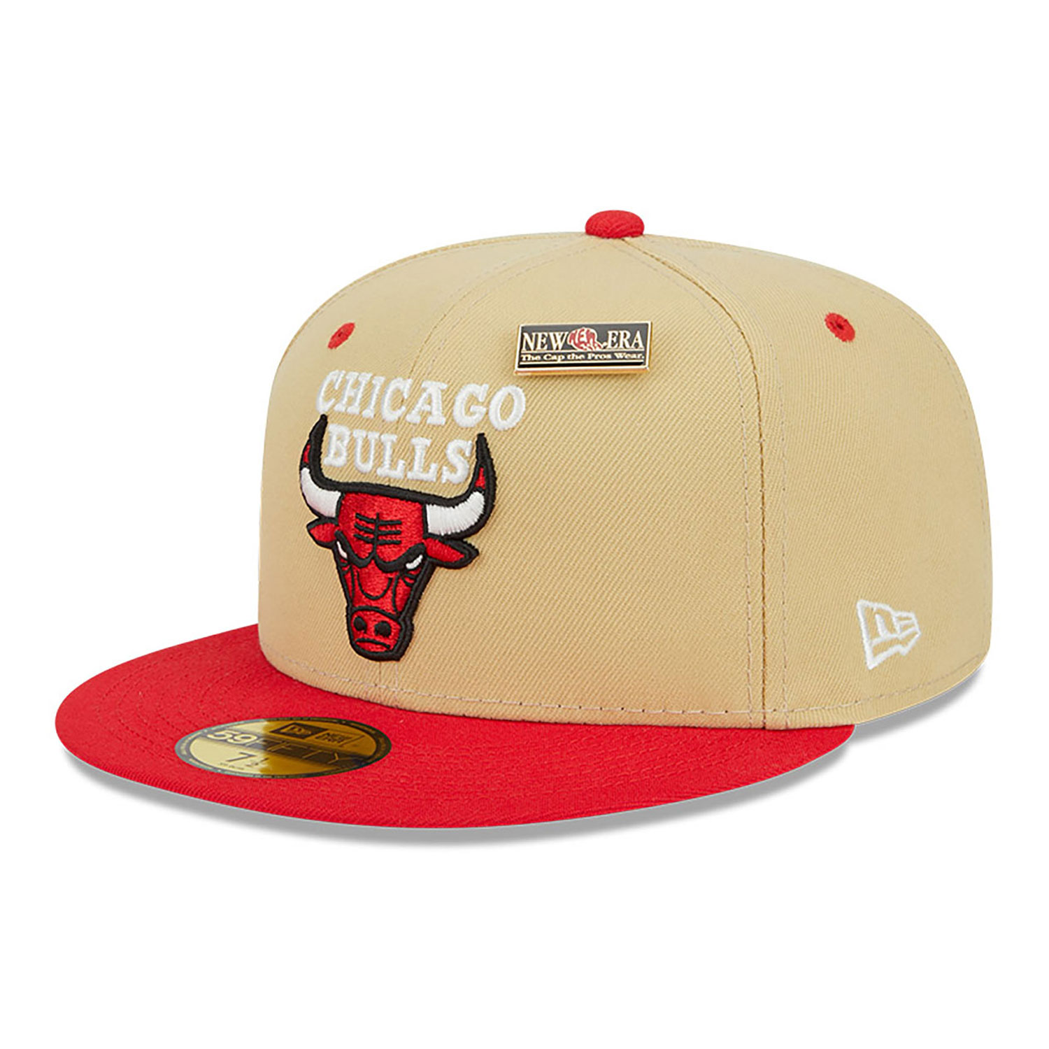 Chicago Bulls 59FIFTY Day Light Beigh 59FIFTY Fitted Cap