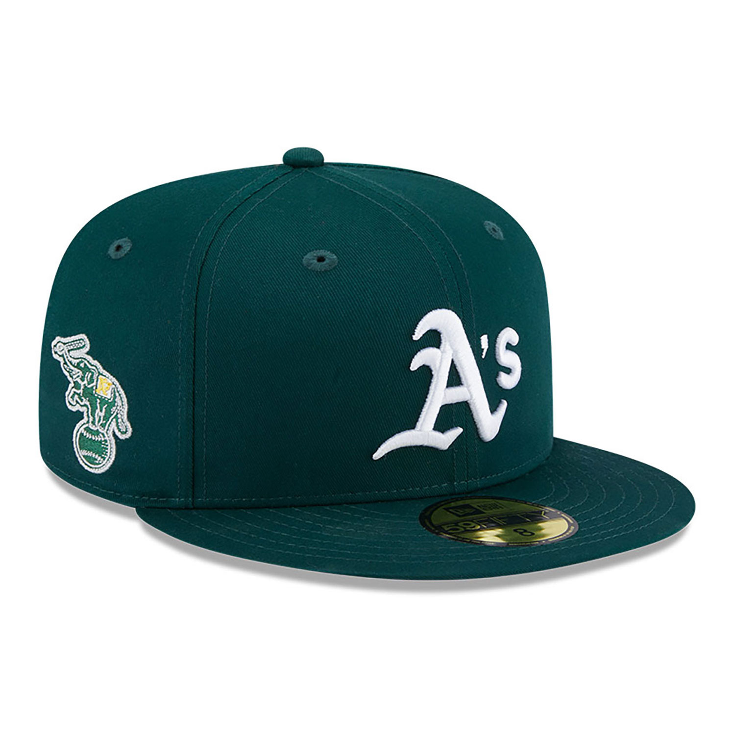 Oakland Athletics Team Side Patch Dark Green 59FIFTY Fitted Cap