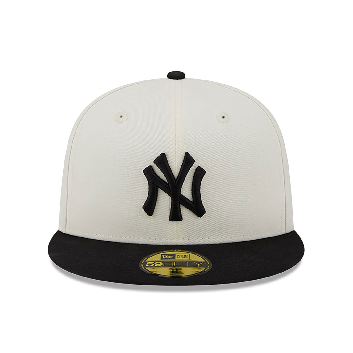 Men's New Era Tan New York Yankees Wheat 59FIFTY Fitted Hat