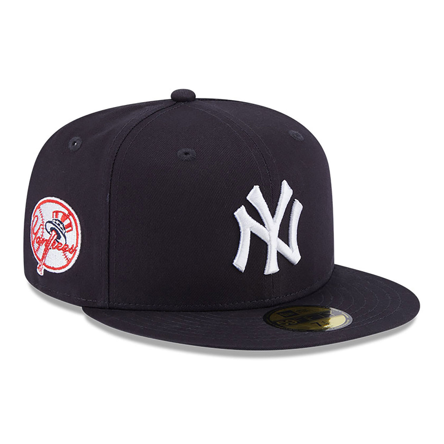 New York Yankees Team Side Patch Navy 59FIFTY Fitted Cap