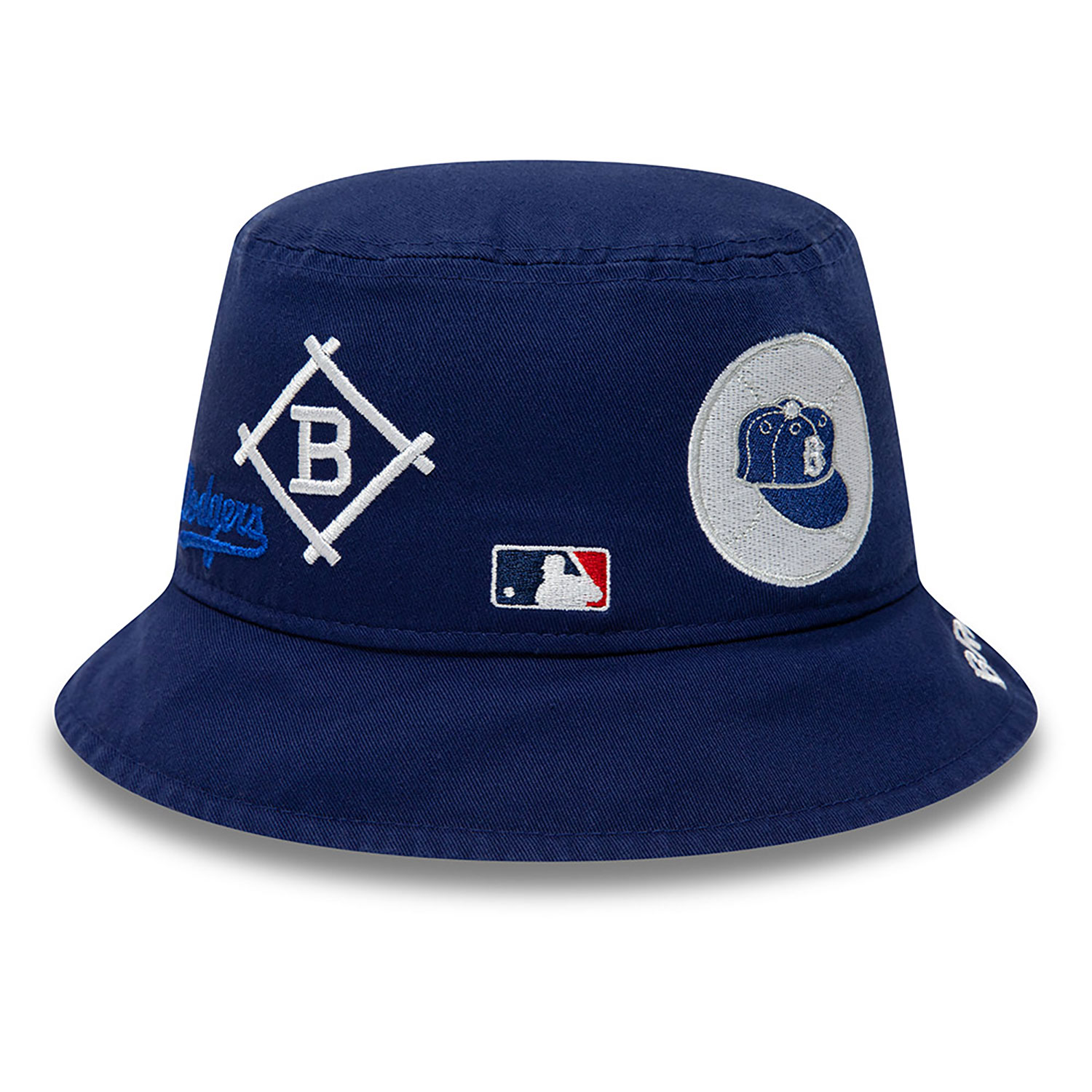 Brooklyn Dodgers Cooperstown Navy Bucket Hat