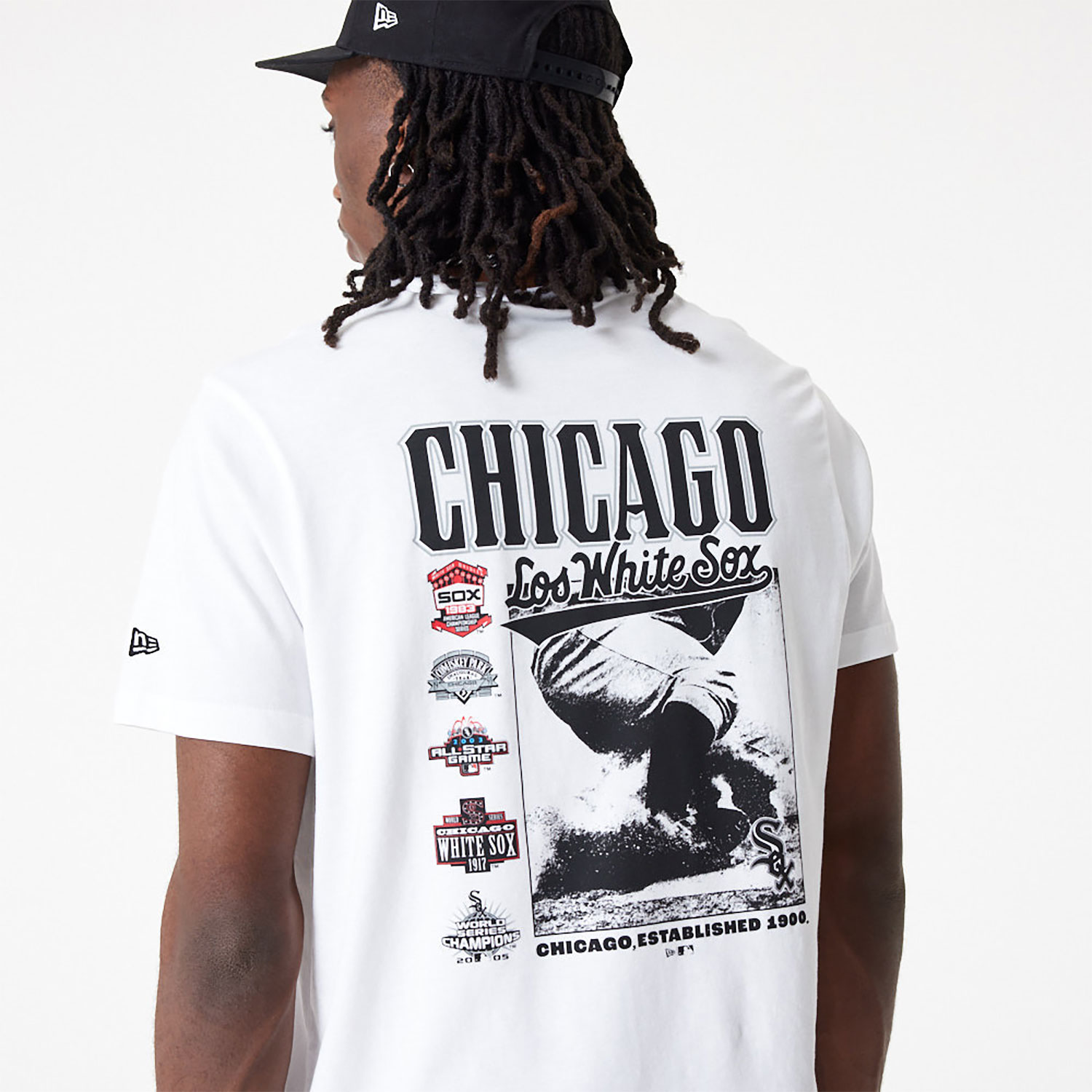 Chicago White Sox MLB Team Graphic White T-Shirt