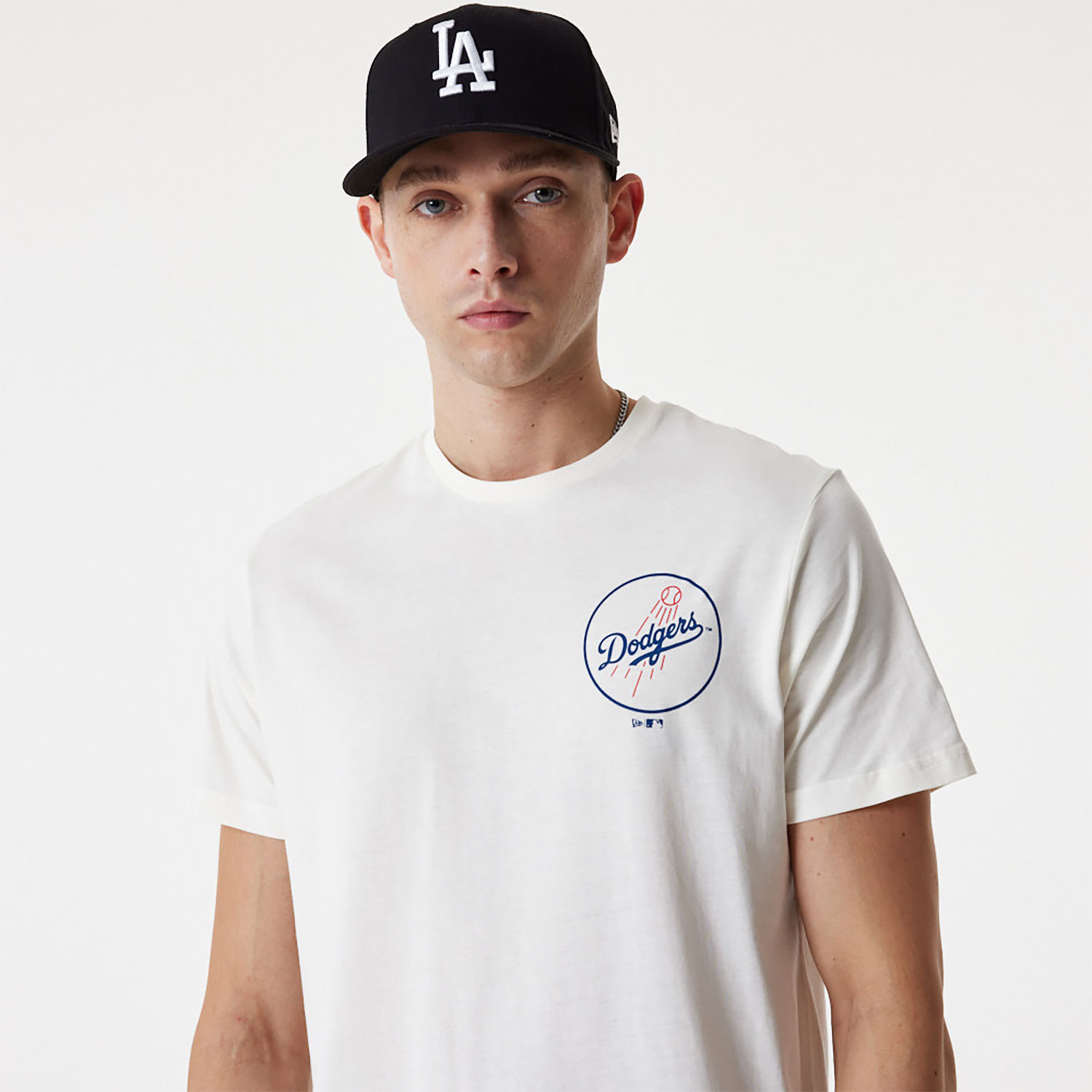 LA Dodgers MLB Team Graphic White T-Shirt