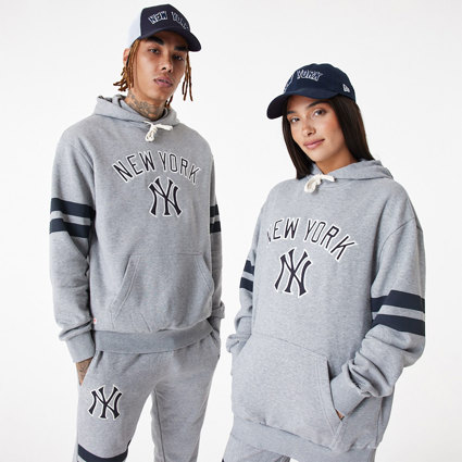Sweatshirt New Era New York Yankees MLB Heritage Oversized Hoodie