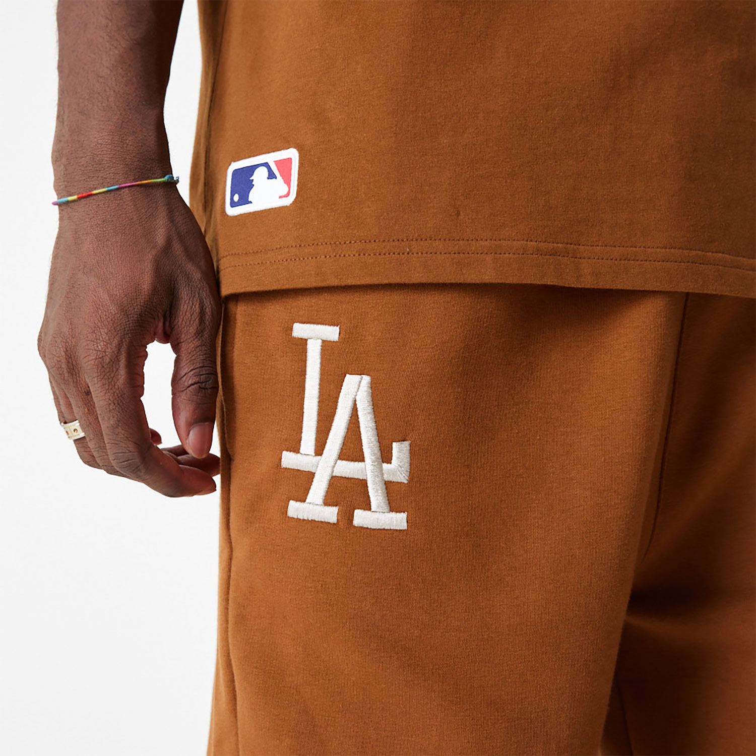 LA Dodgers League Essential Brown Joggers