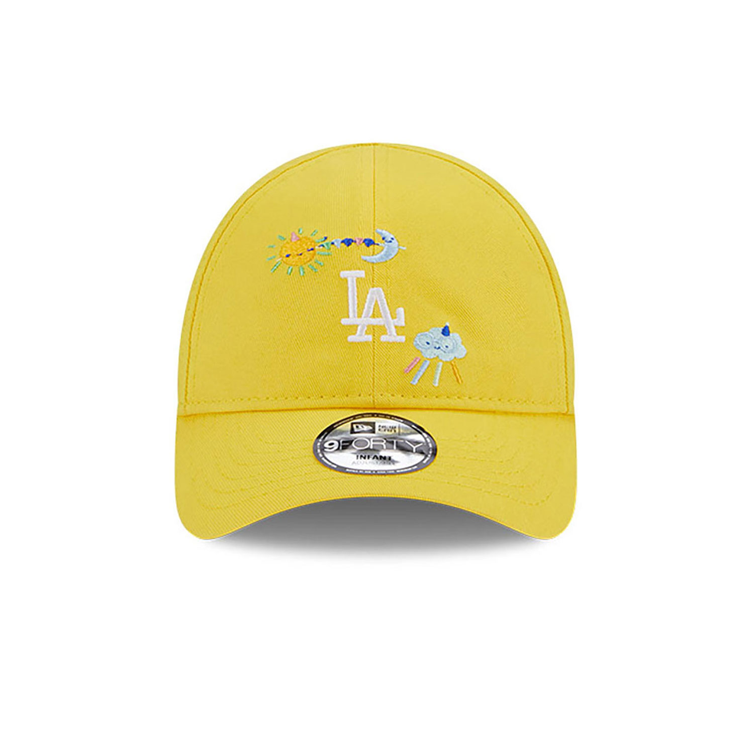 LA Dodgers Starry Infant Yellow 9FORTY Adjustable Cap