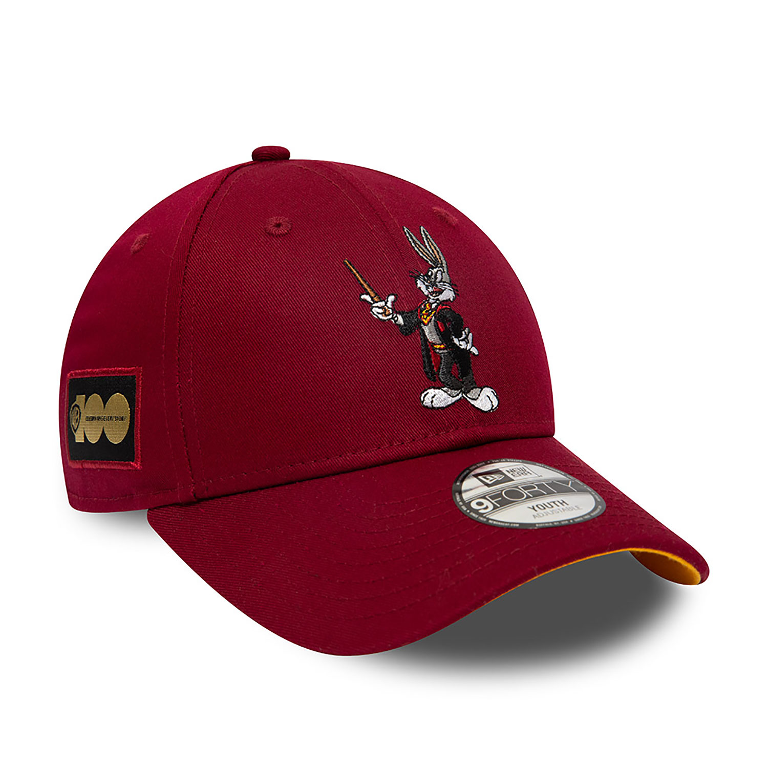Looney Tunes x Harry Potter Bugs Bunny Youth Dark Red 9FORTY Adjustable Cap