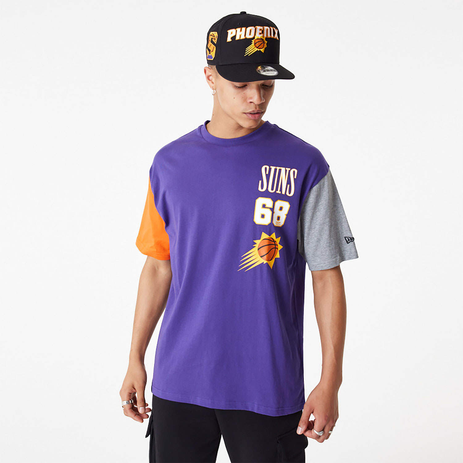 NBA Team Colour LA Lakers T-Shirt D01_386